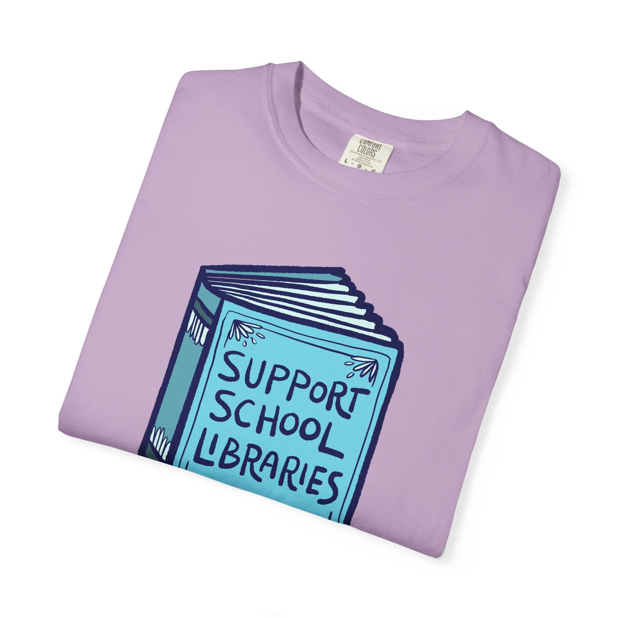 Support School Libraries Unisex Tee, Gift for Book Lovers, Literacy Awareness Shirt, Library Supporter T-Shirt, Casual Style, [...]