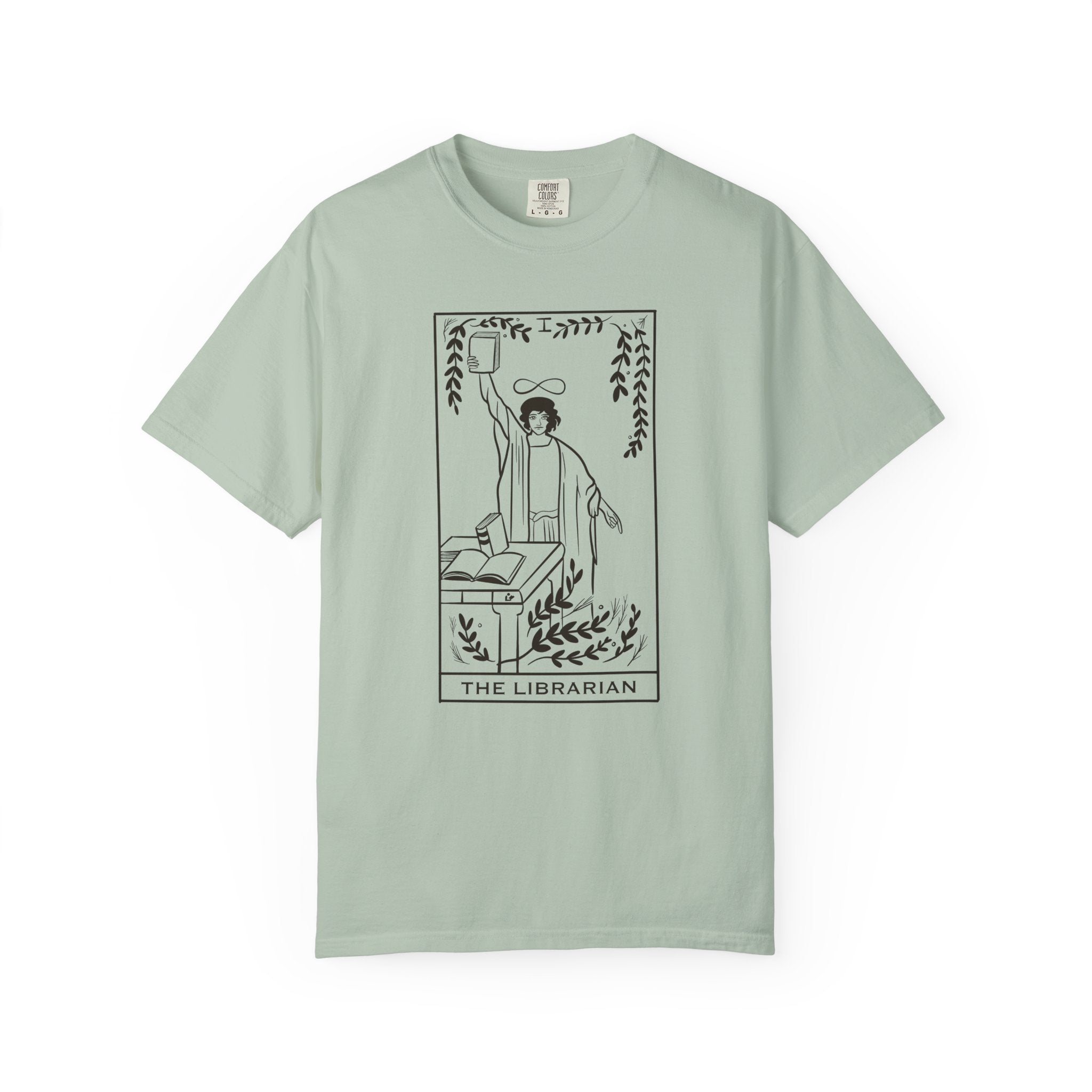 The Librarian Unisex Heavy Cotton Tee | Book Lover Gift, Reading Shirt, Library Tee, Literary Apparel, Comfortable Casual Wear