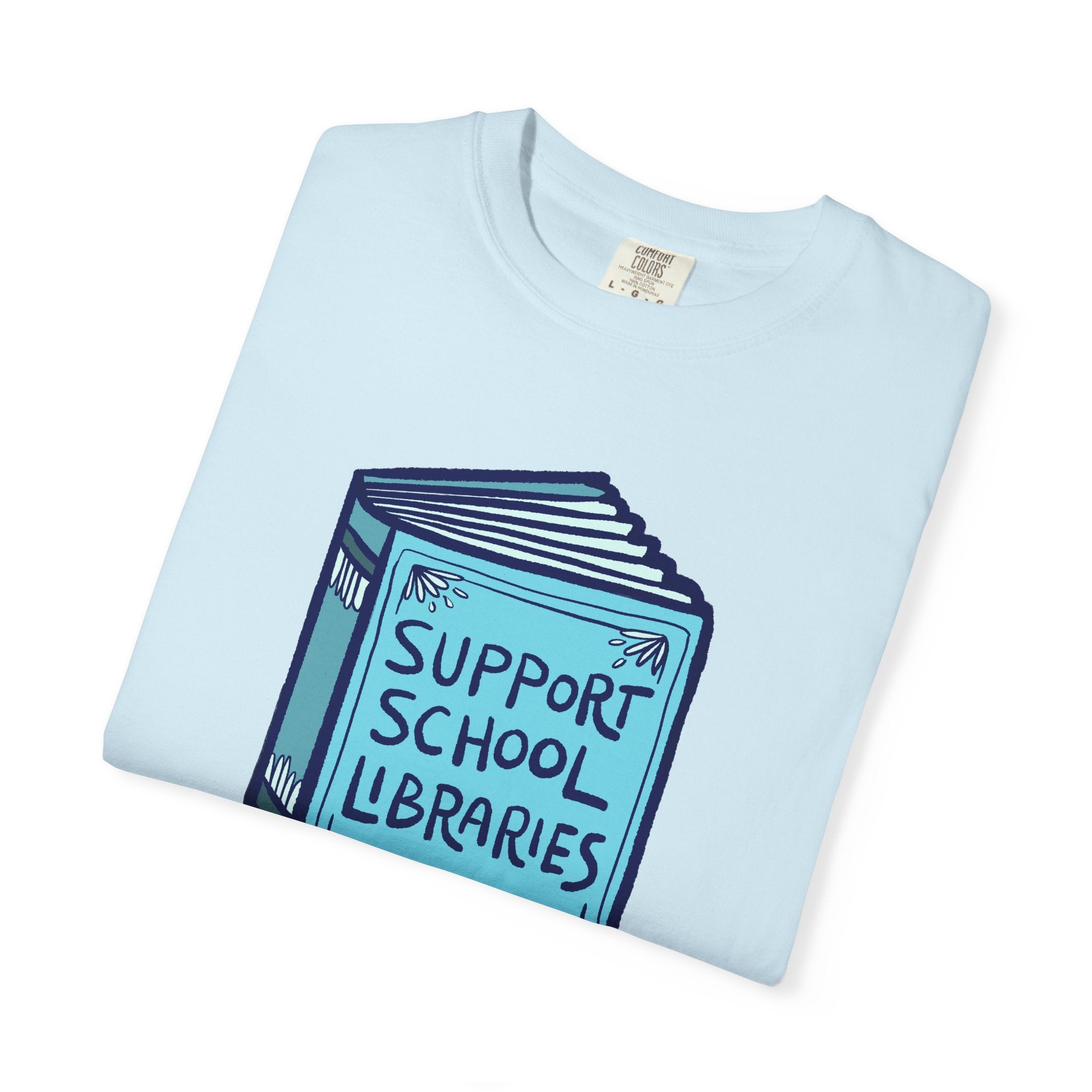 Support School Libraries Unisex Tee, Gift for Book Lovers, Literacy Awareness Shirt, Library Supporter T-Shirt, Casual Style, [...]