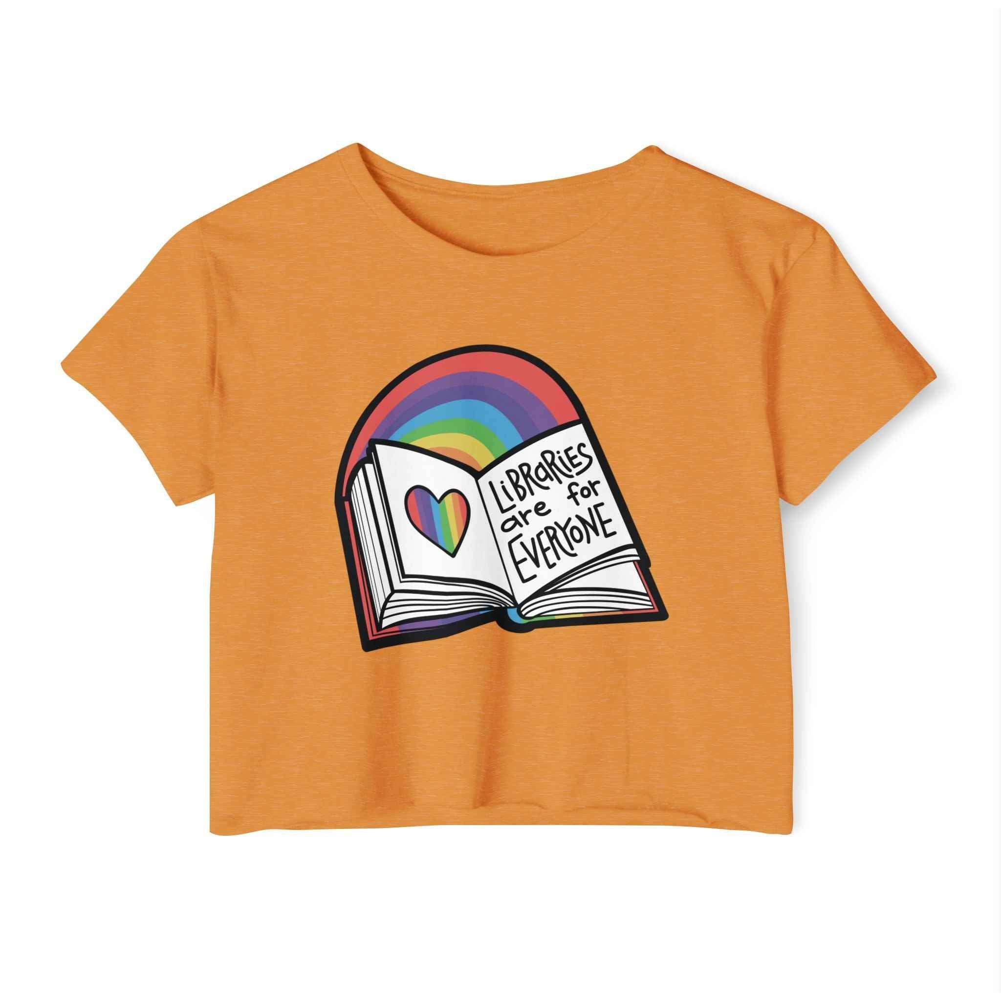 Libraries are for Everyone - Crop Top