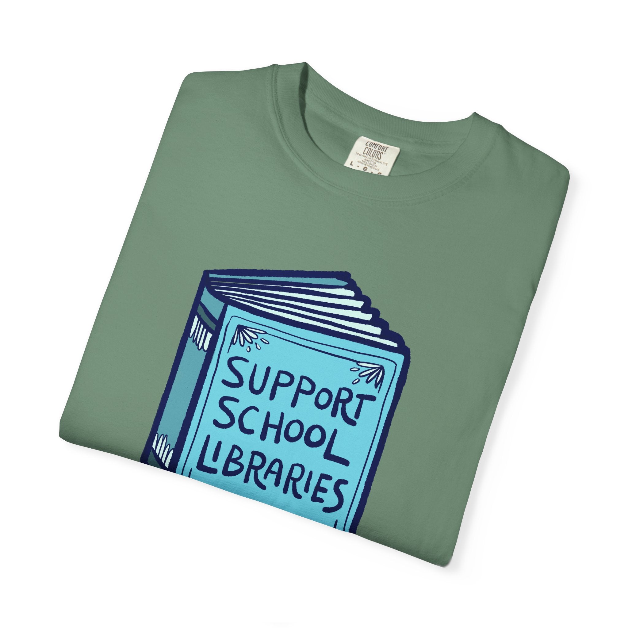Support School Libraries Unisex Tee, Gift for Book Lovers, Literacy Awareness Shirt, Library Supporter T-Shirt, Casual Style, [...]