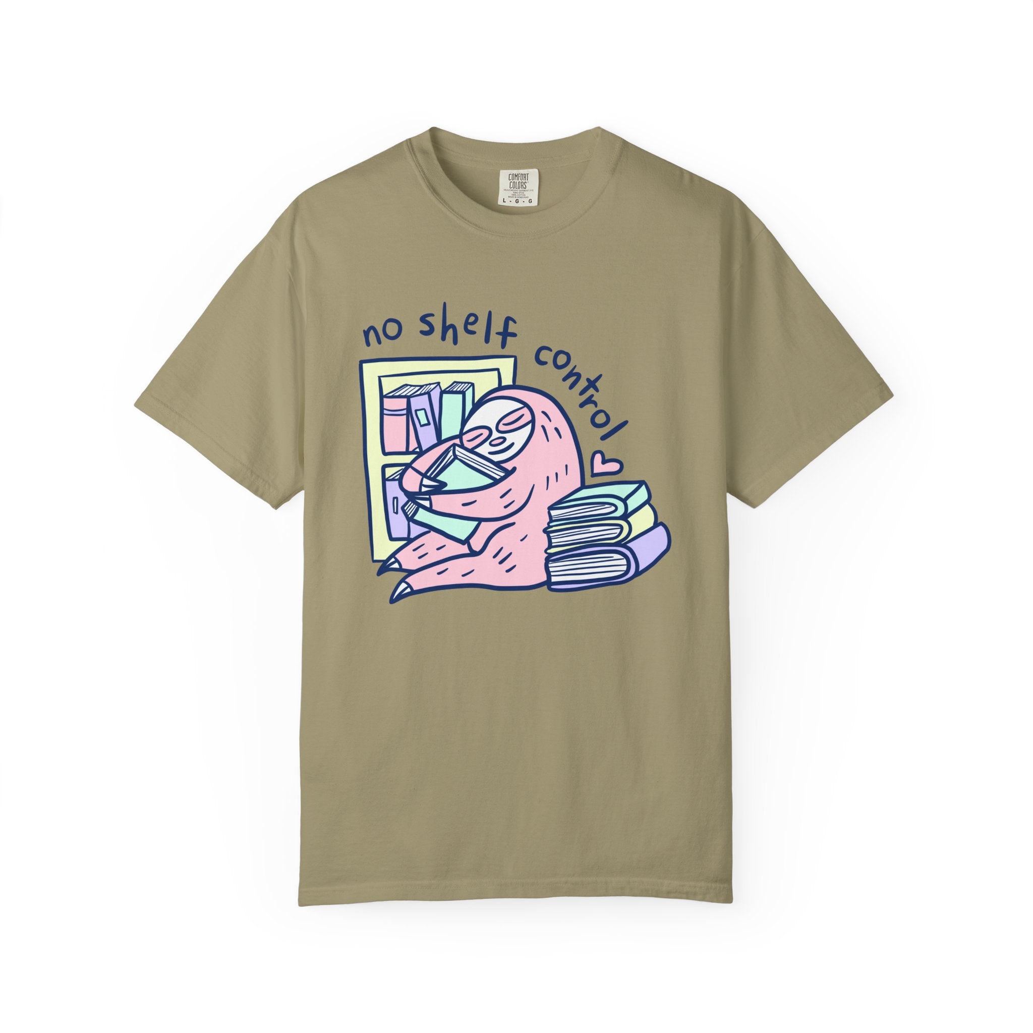 No Shelf Control - Unisex Sloth T-shirt