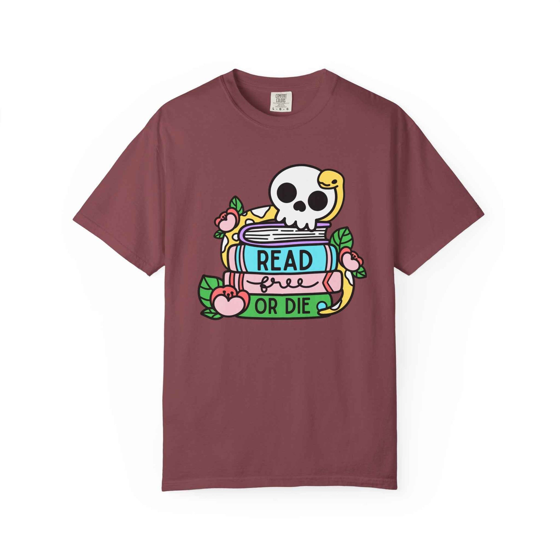 Read Free or Die Tee / Unisex Graphic Tee