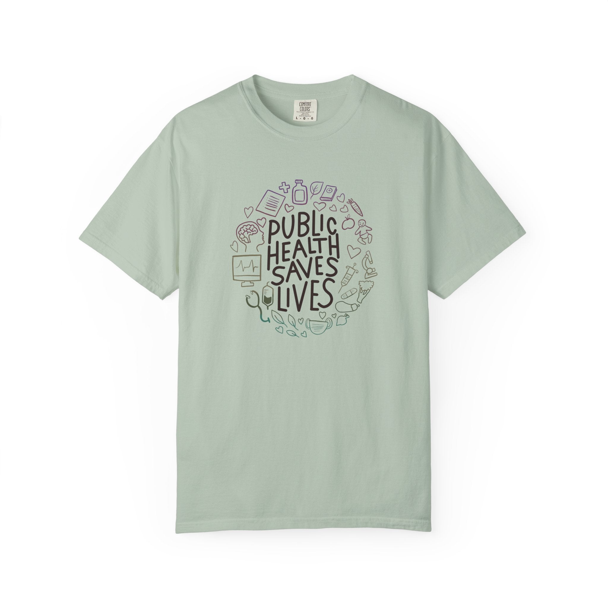 Public Health Saves Lives T-Shirt | Unisex Tee, Health Awareness Shirt, Gift for Healthcare Workers, Everyday Wear, Inspirational Top