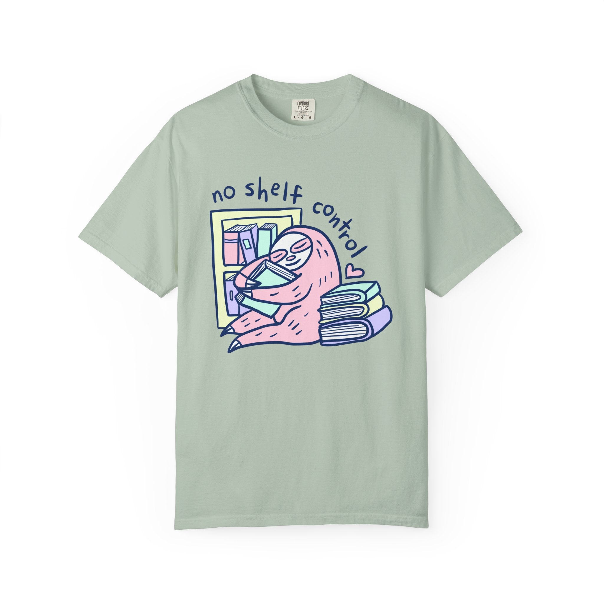 No Shelf Control - Unisex Sloth T-shirt