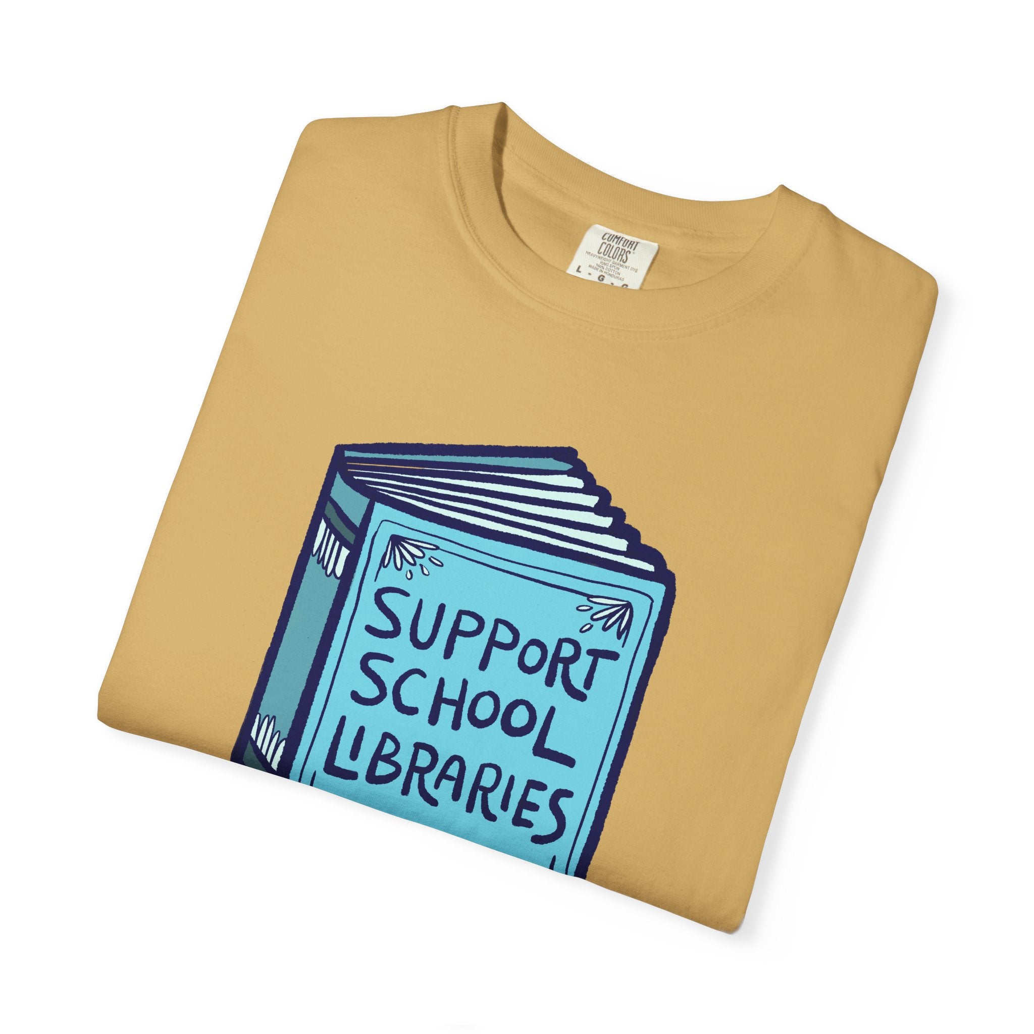 Support School Libraries Unisex Tee, Gift for Book Lovers, Literacy Awareness Shirt, Library Supporter T-Shirt, Casual Style, [...]
