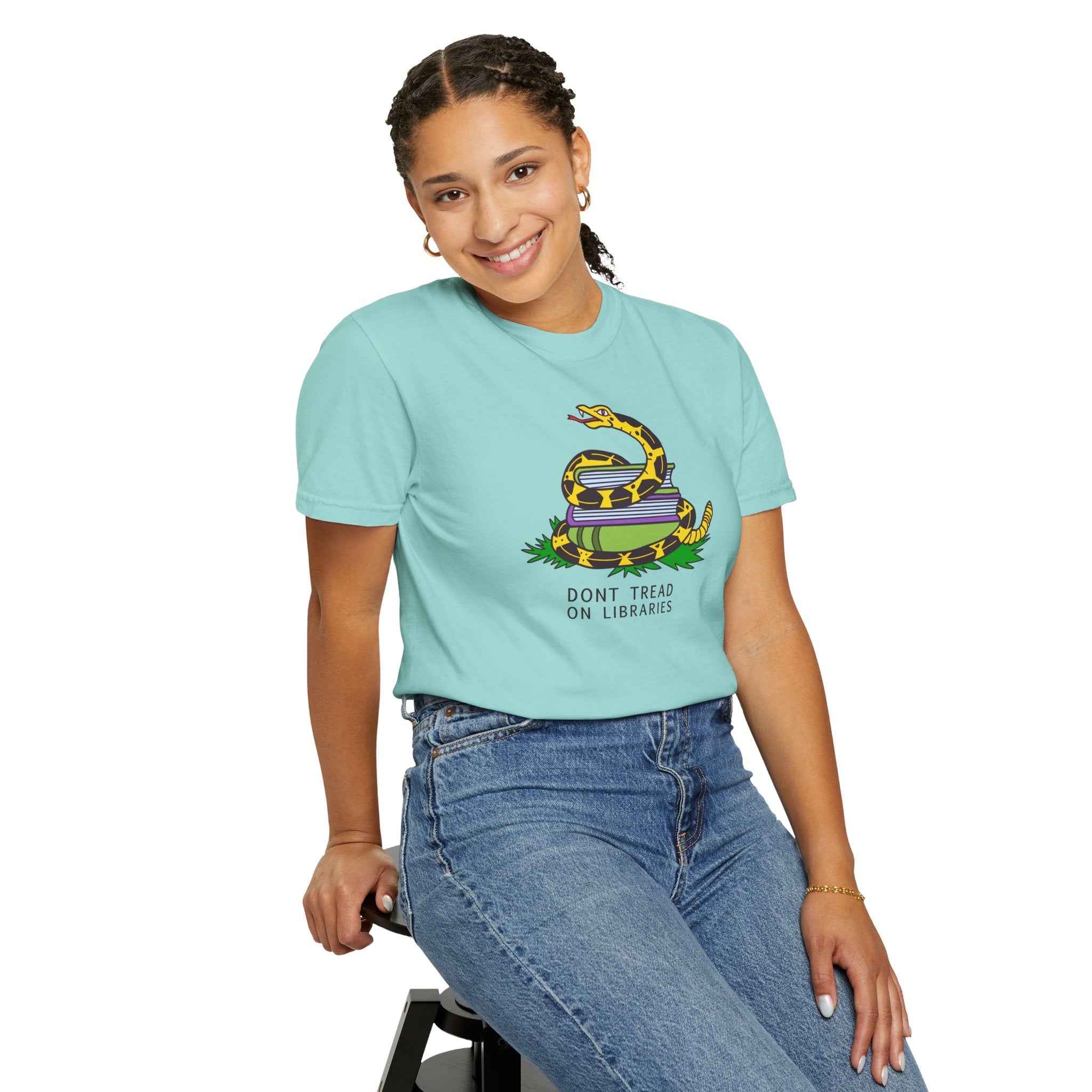 Unisex T-Shirt | Don't Tread on Libraries Tee