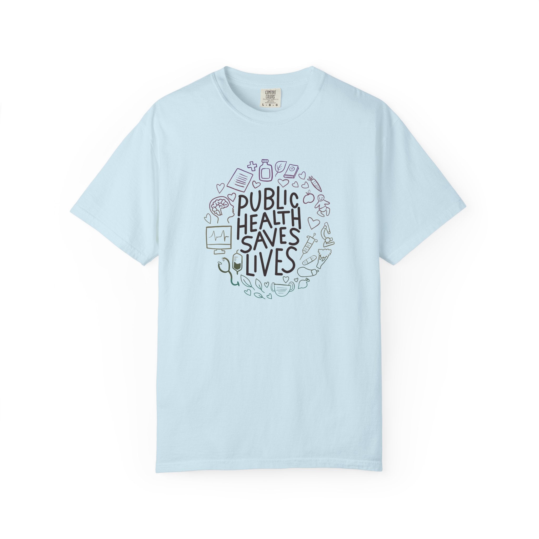 Public Health Saves Lives T-Shirt | Unisex Tee, Health Awareness Shirt, Gift for Healthcare Workers, Everyday Wear, Inspirational Top