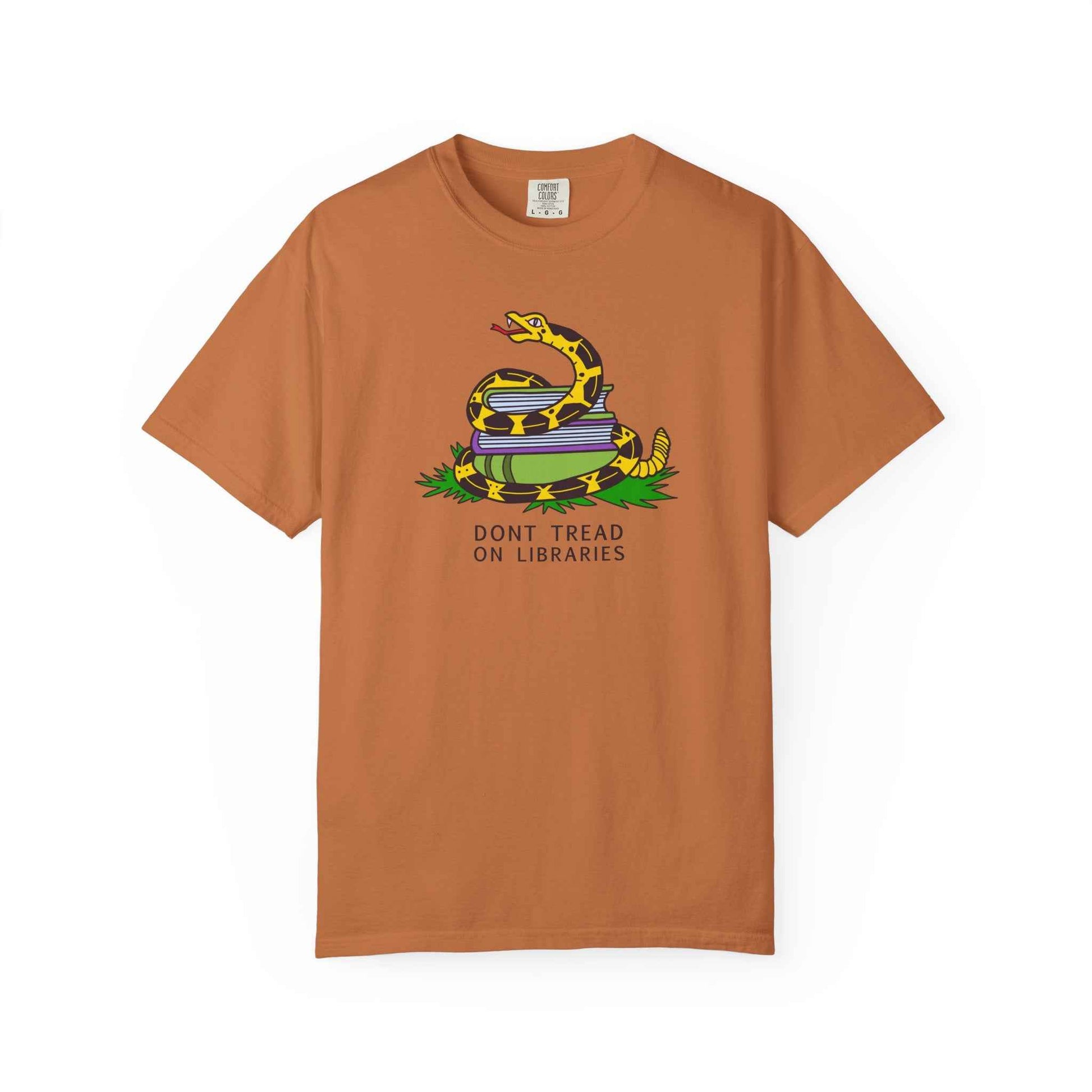 Unisex T-Shirt | Don't Tread on Libraries Tee