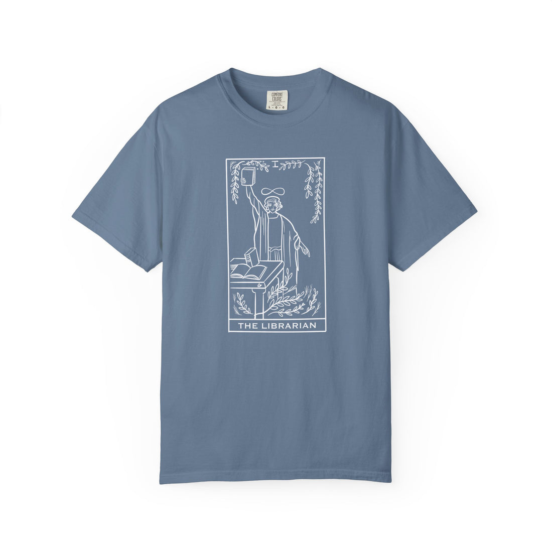The Librarian - Magician Tarot T-shirt - Unisex Tee