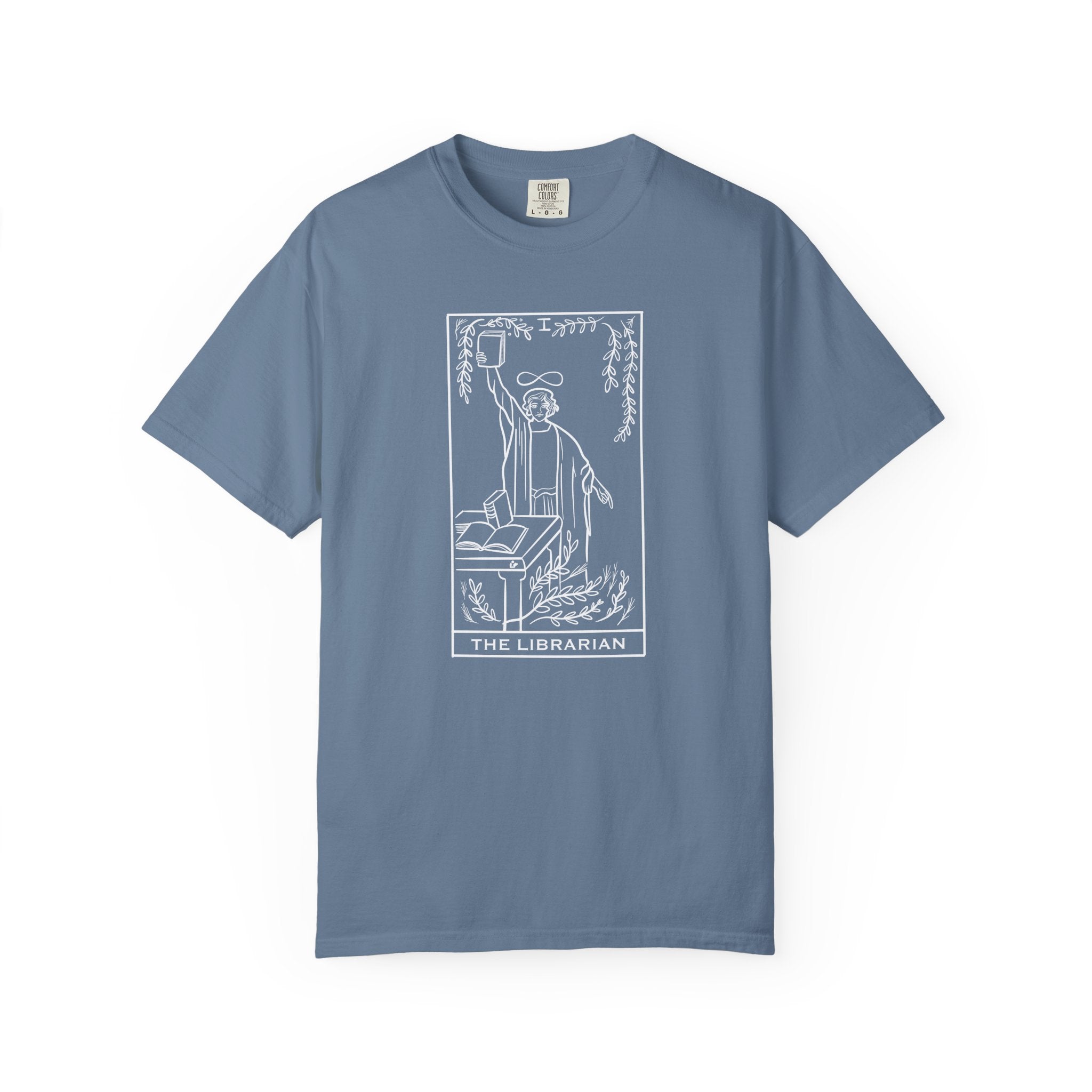 The Librarian - Magician Tarot T-shirt - Unisex Tee
