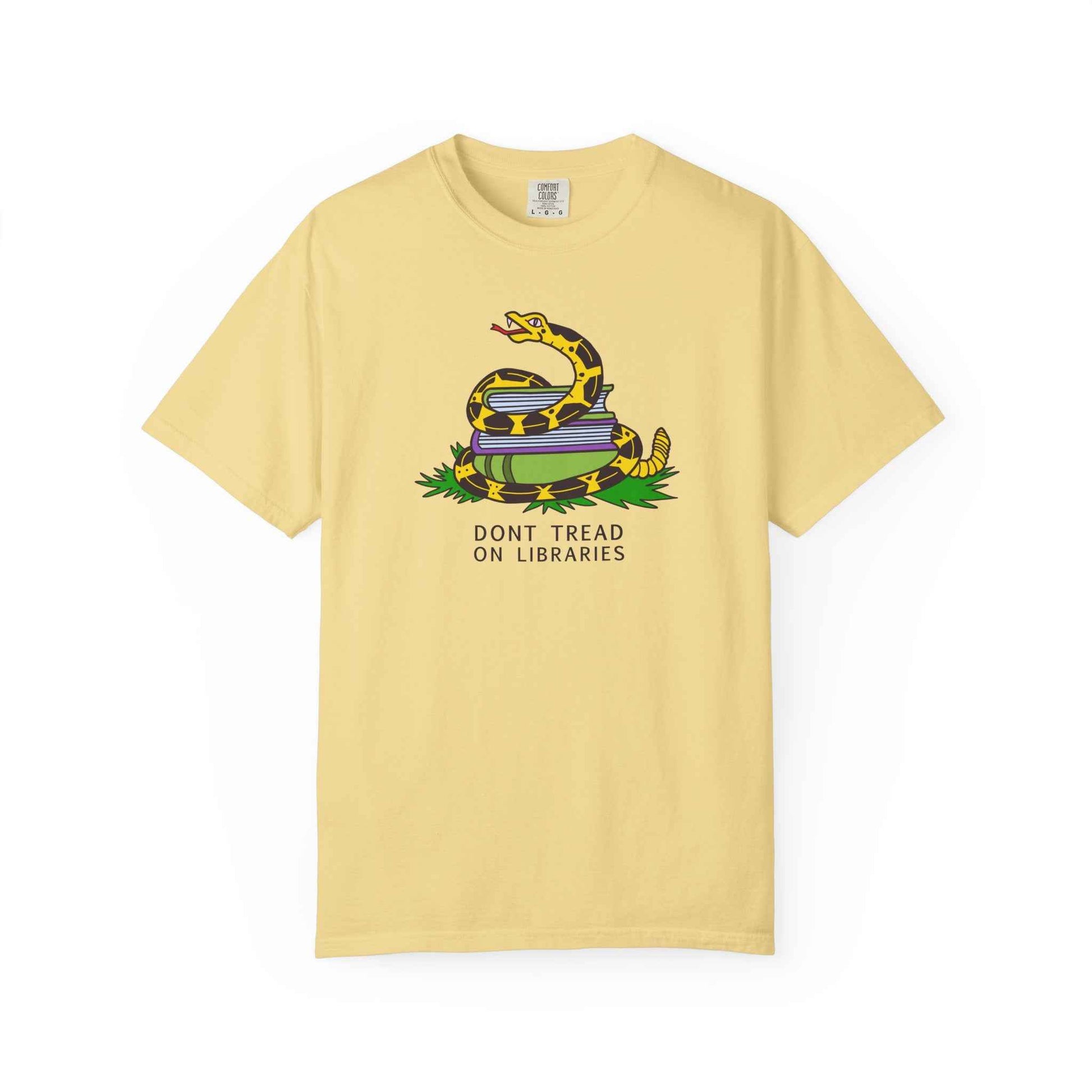 Unisex T-Shirt | Don't Tread on Libraries Tee