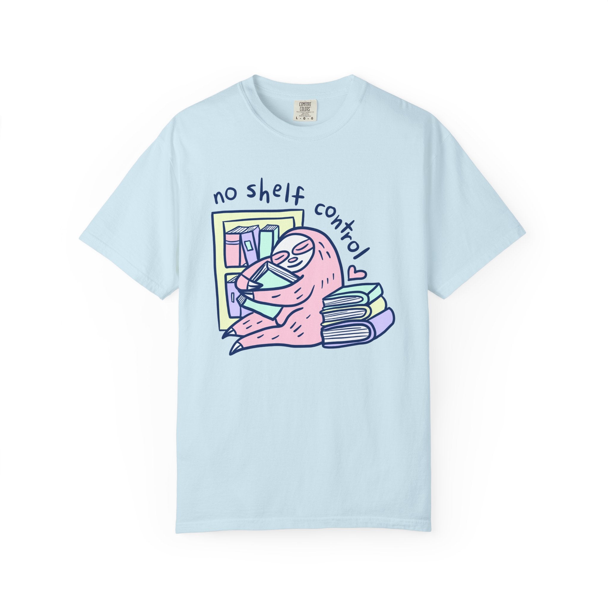 No Shelf Control - Unisex Sloth T-shirt