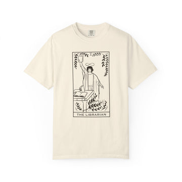 The Librarian Unisex Heavy Cotton Tee | Book Lover Gift, Reading Shirt, Library Tee, Literary Apparel, Comfortable Casual Wear