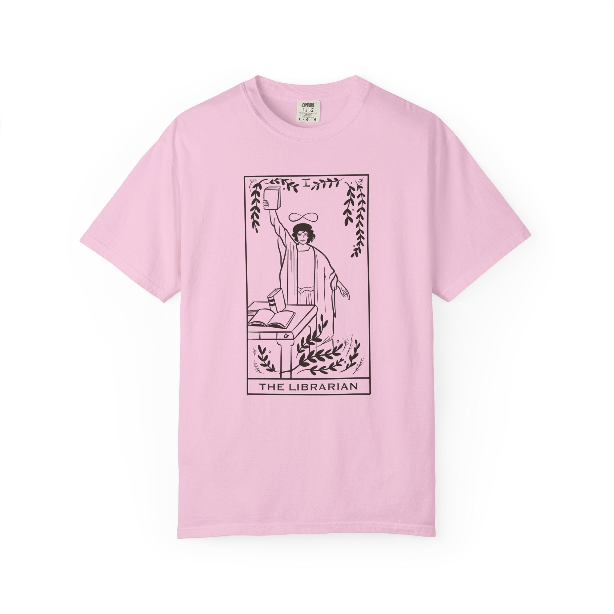 The Librarian Unisex Heavy Cotton Tee | Book Lover Gift, Reading Shirt, Library Tee, Literary Apparel, Comfortable Casual Wear