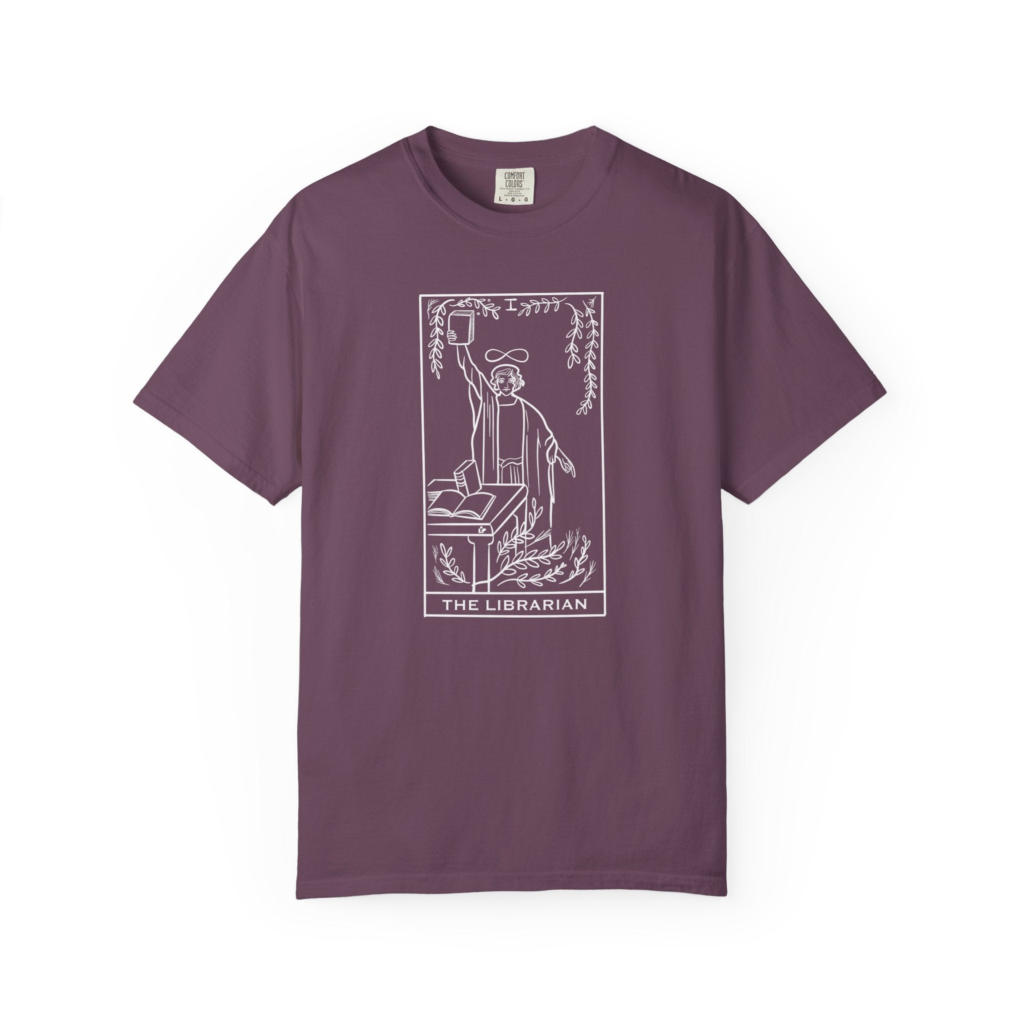 The Librarian - Magician Tarot T-shirt - Unisex Tee