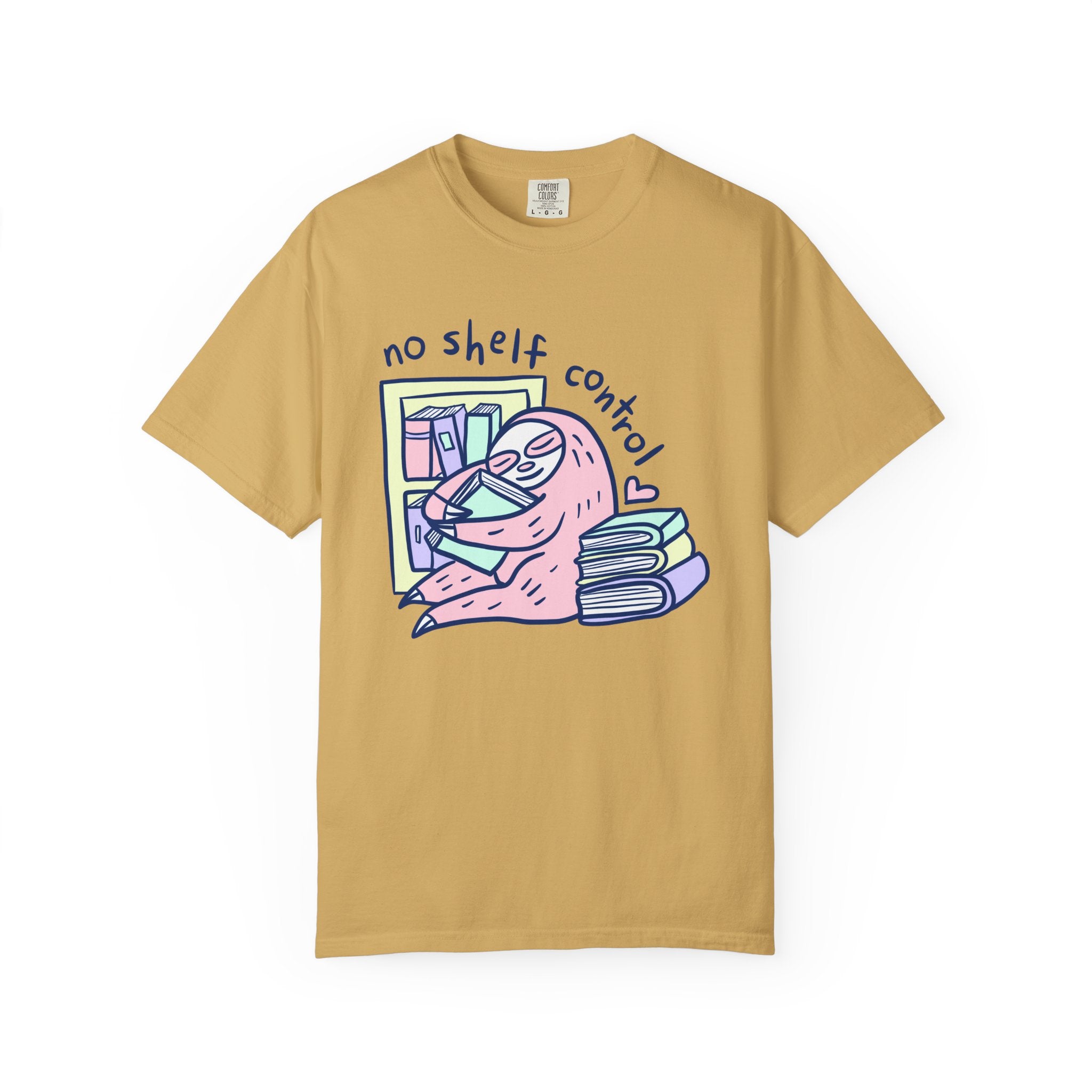 No Shelf Control - Unisex Sloth T-shirt
