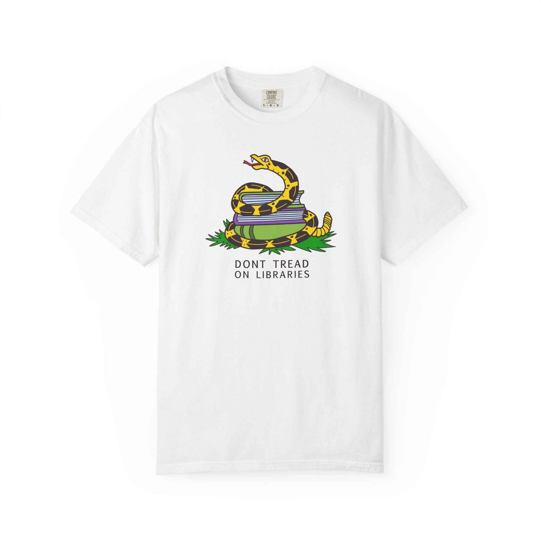Unisex T-Shirt | Don't Tread on Libraries Tee