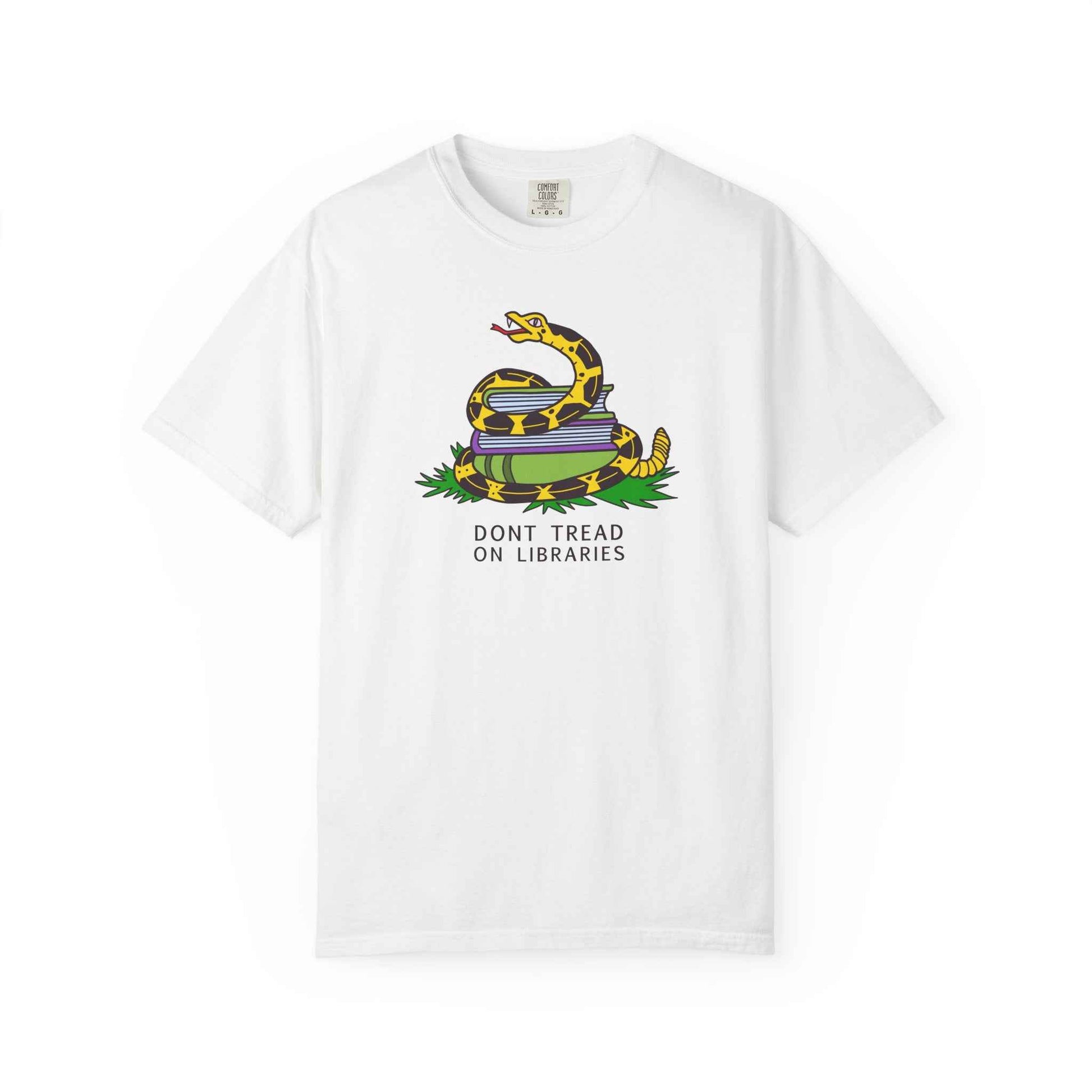 Unisex T-Shirt | Don't Tread on Libraries Tee