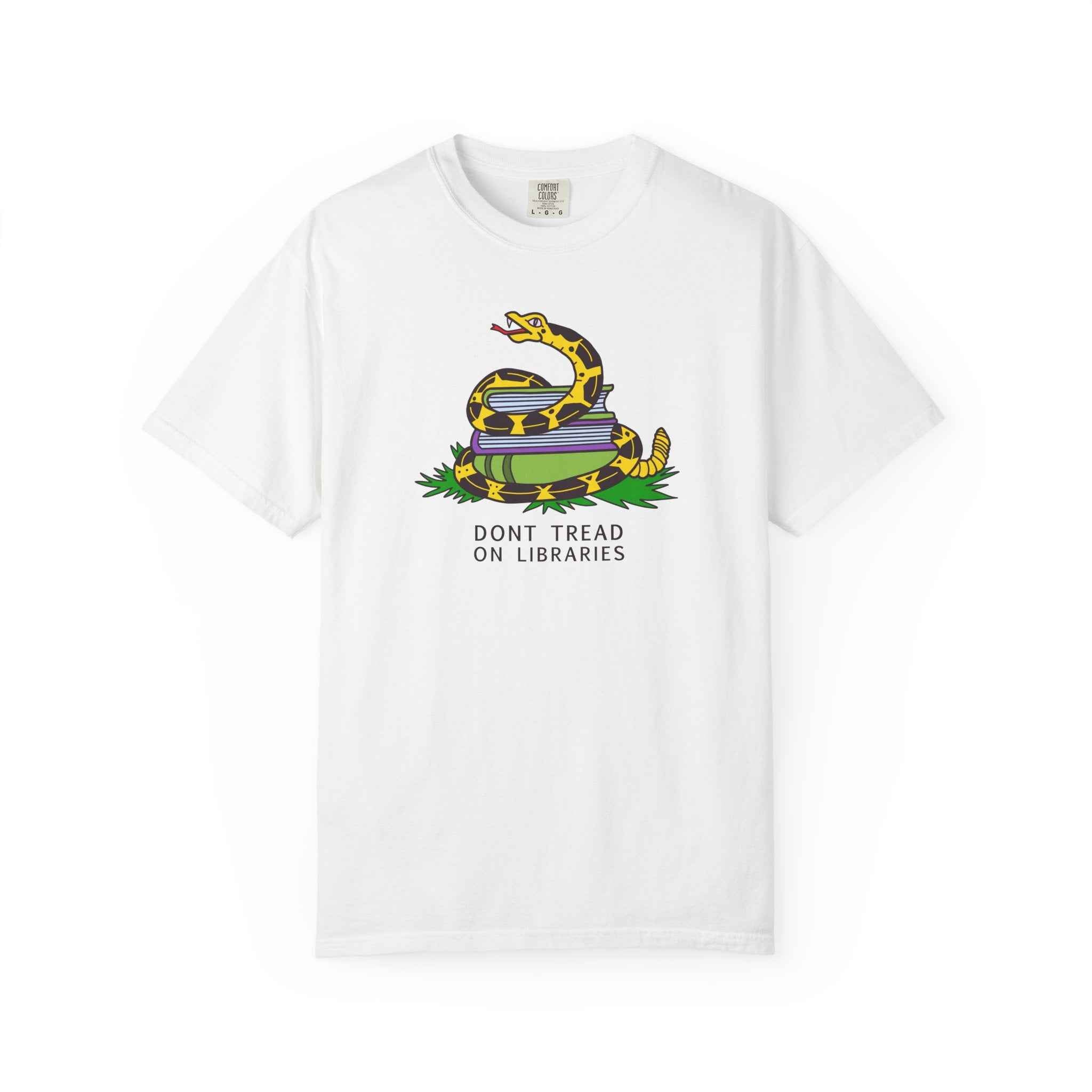 Unisex T-Shirt | Don't Tread on Libraries Tee