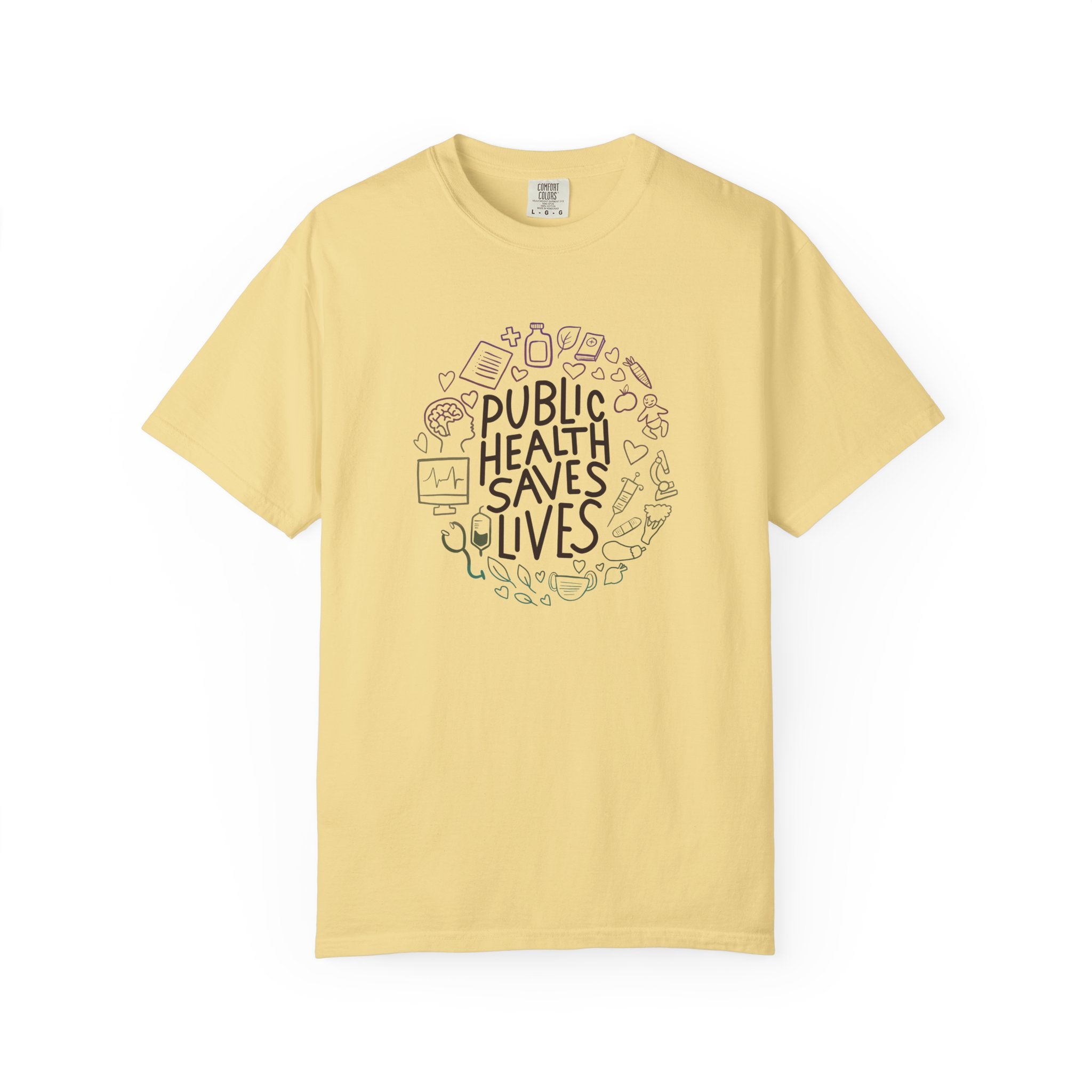 Public Health Saves Lives T-Shirt | Unisex Tee, Health Awareness Shirt, Gift for Healthcare Workers, Everyday Wear, Inspirational Top