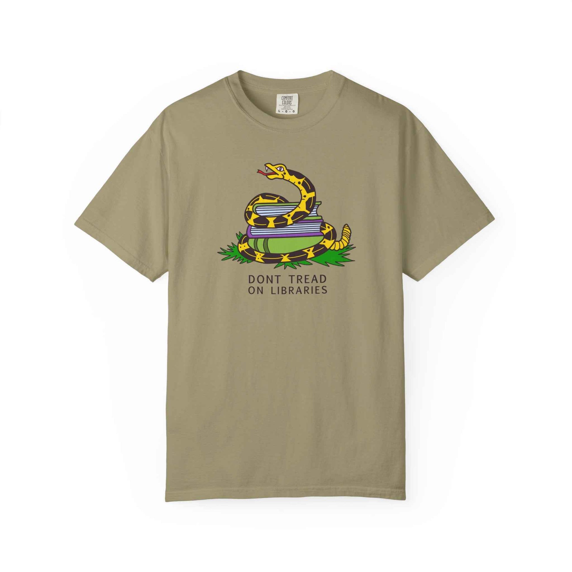 Unisex T-Shirt | Don't Tread on Libraries Tee