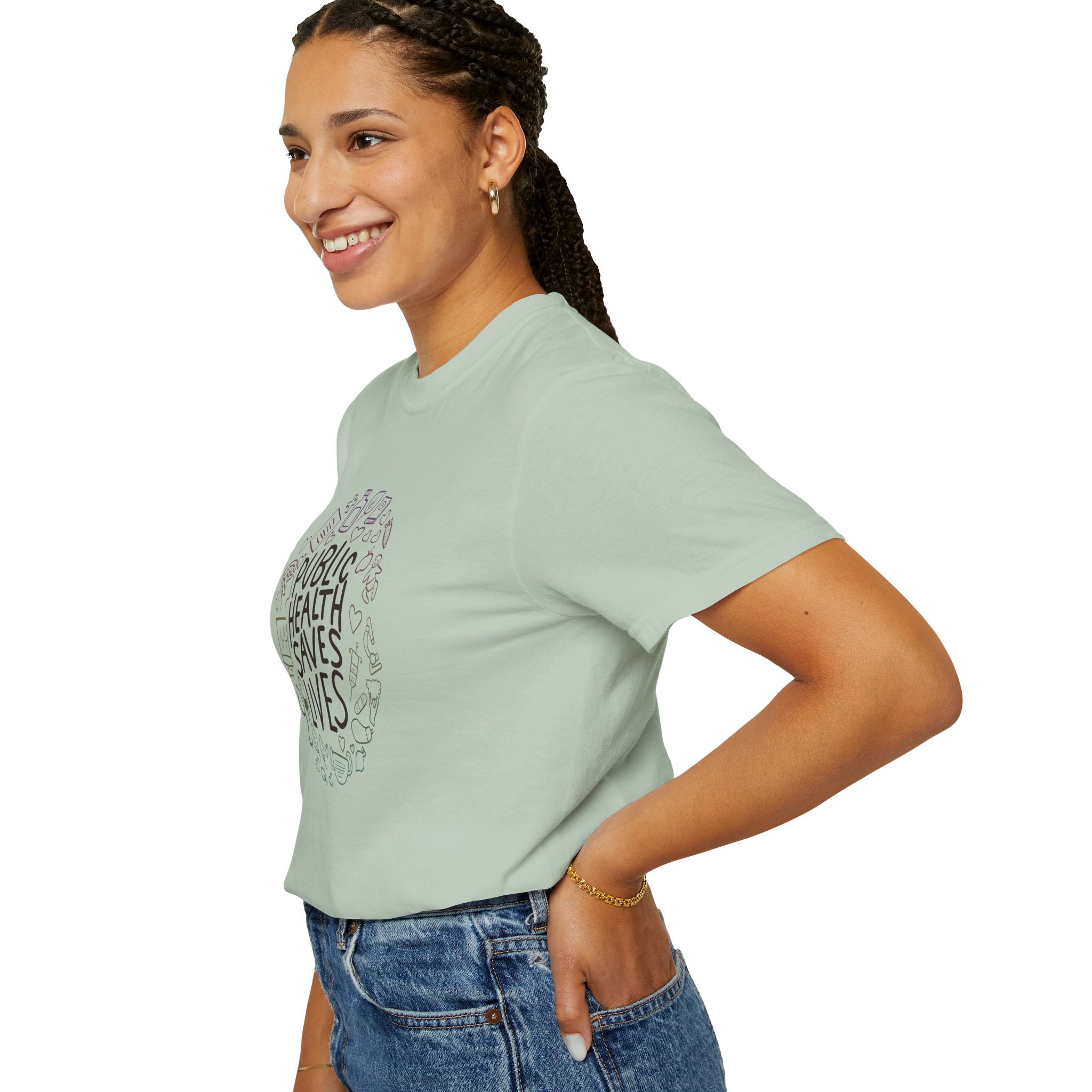 Public Health Saves Lives T-Shirt | Unisex Tee, Health Awareness Shirt, Gift for Healthcare Workers, Everyday Wear, Inspirational Top