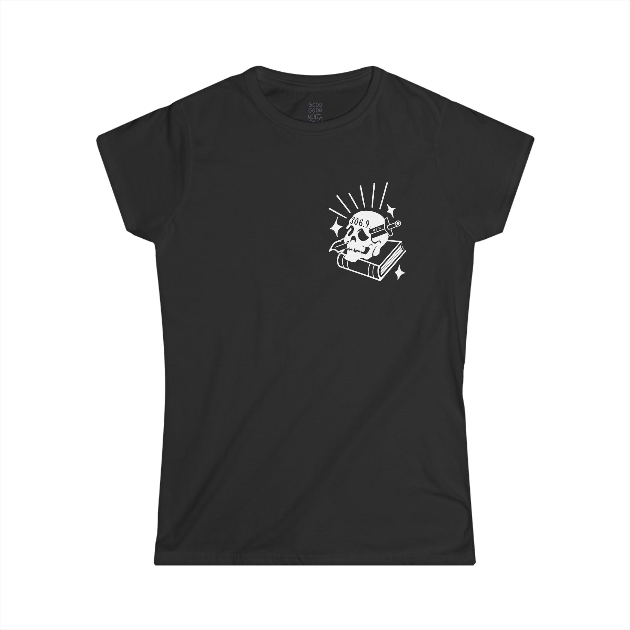 Women's Softstyle Tee - Dewey Decimator Front & Back