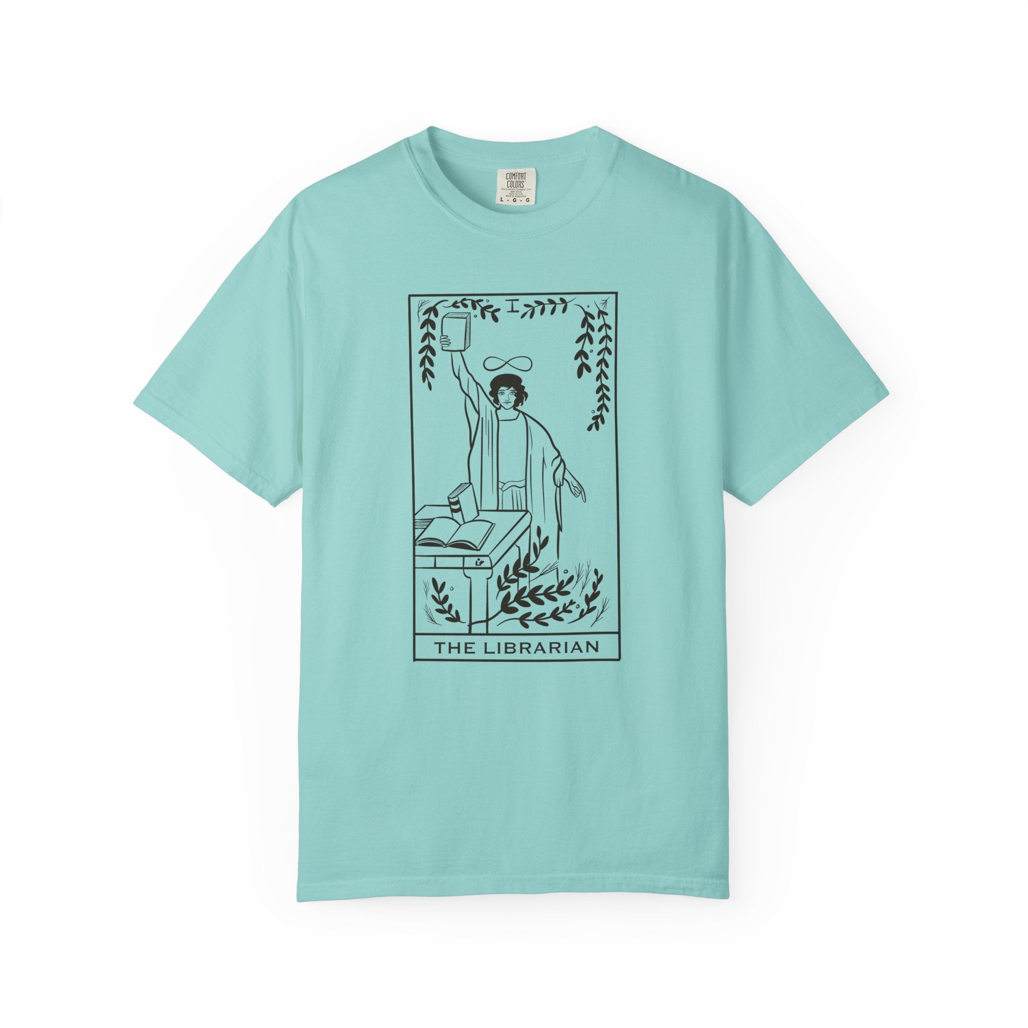 The Librarian Unisex Heavy Cotton Tee | Book Lover Gift, Reading Shirt, Library Tee, Literary Apparel, Comfortable Casual Wear