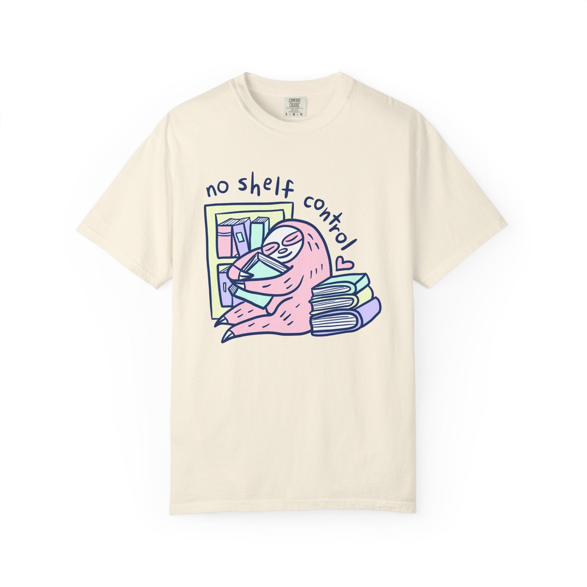 No Shelf Control - Unisex Sloth T-shirt