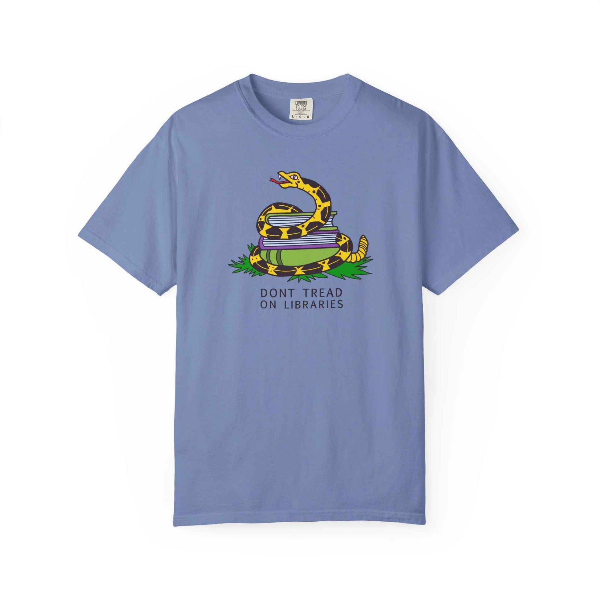 Unisex T-Shirt | Don't Tread on Libraries Tee