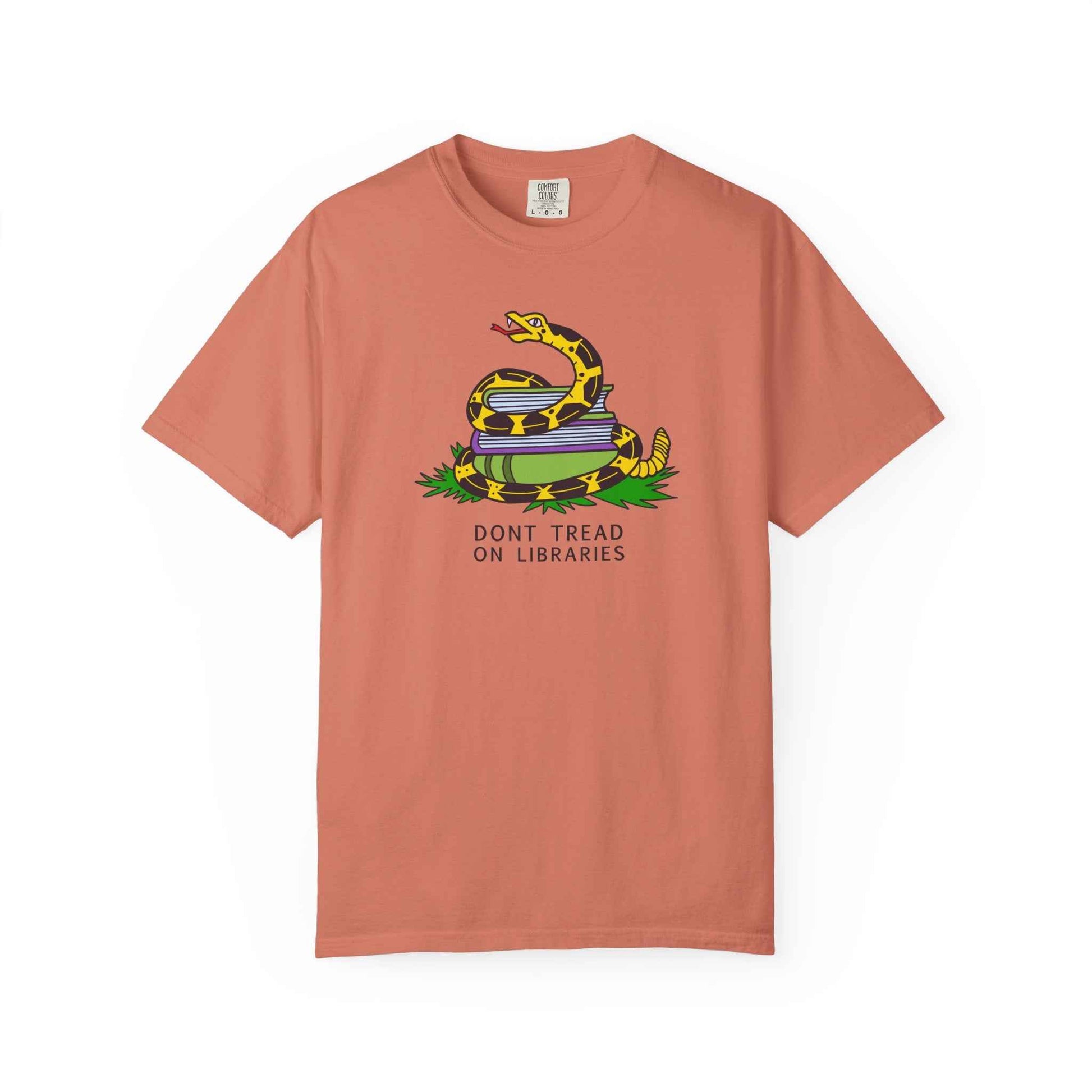 Unisex T-Shirt | Don't Tread on Libraries Tee