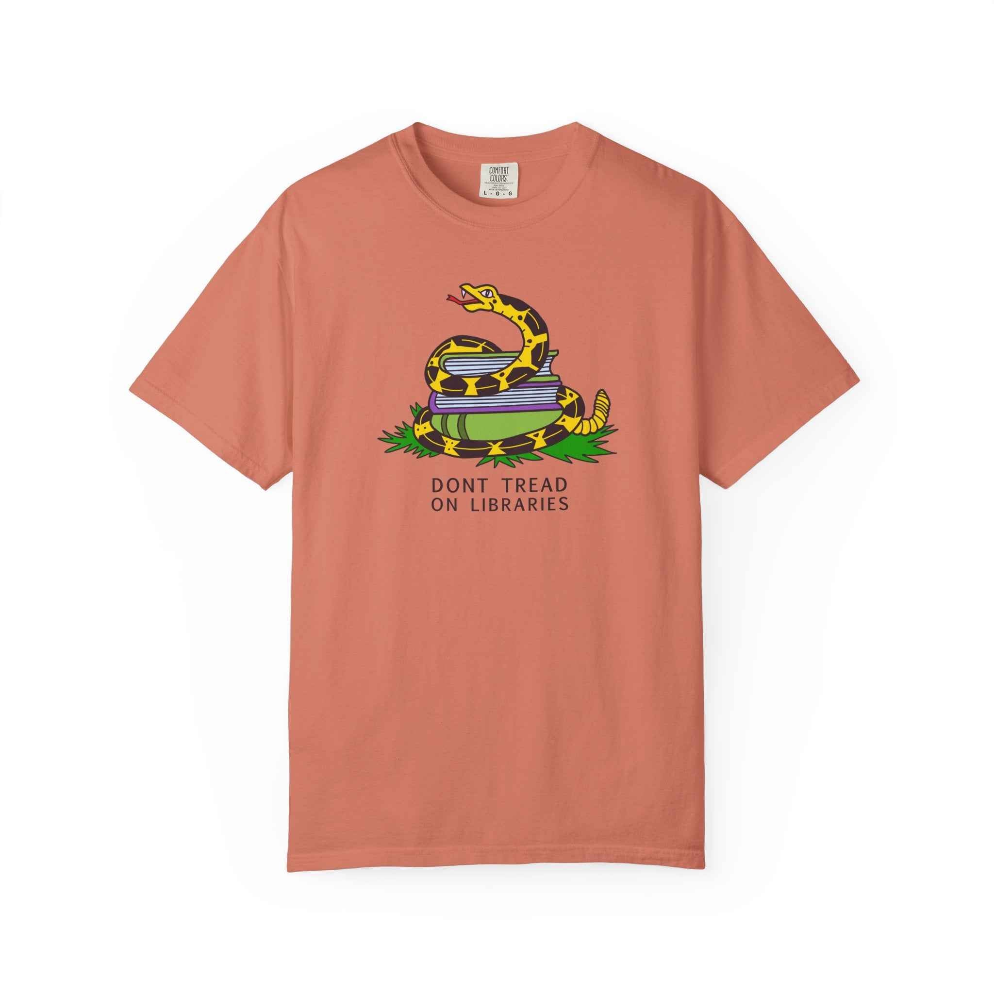 Unisex T-Shirt | Don't Tread on Libraries Tee