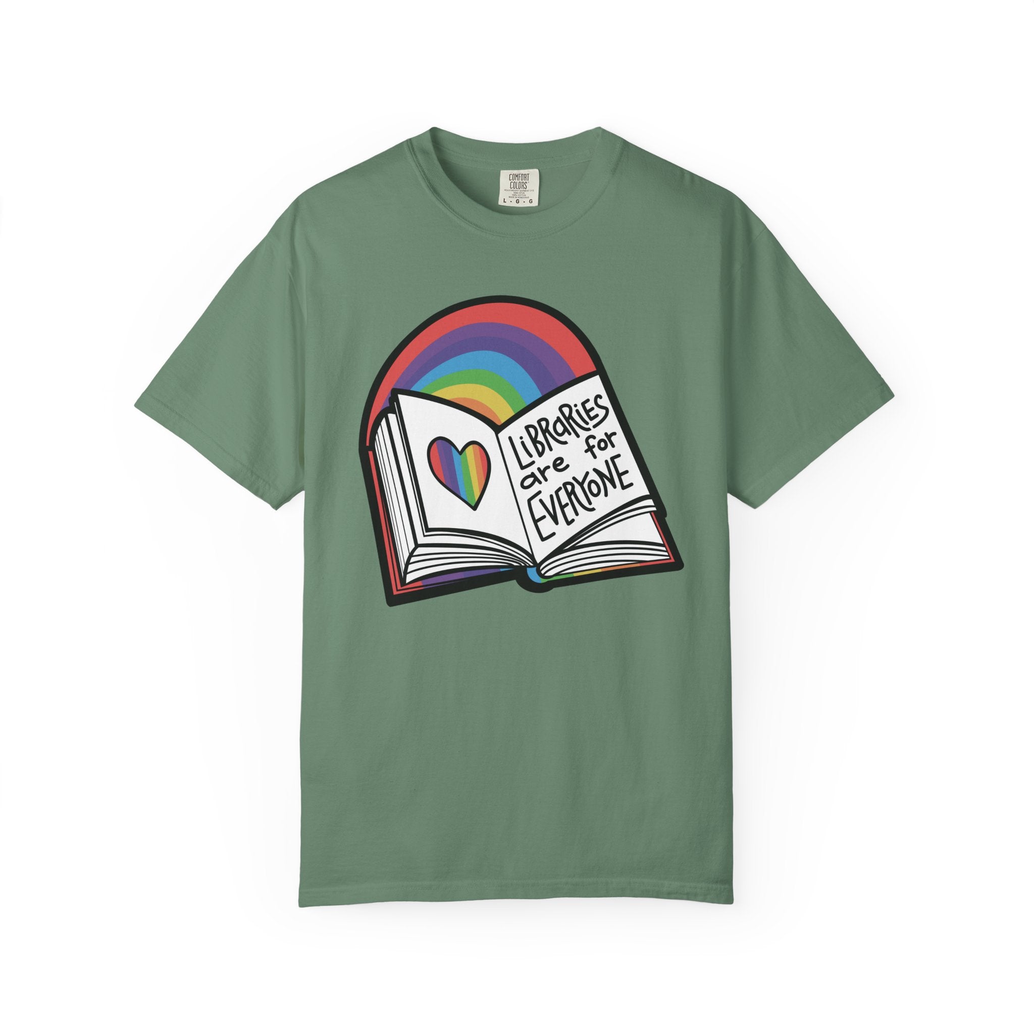 Libraries are for Everyone Unisex Shirt - LGBTQ+ Pride Tee