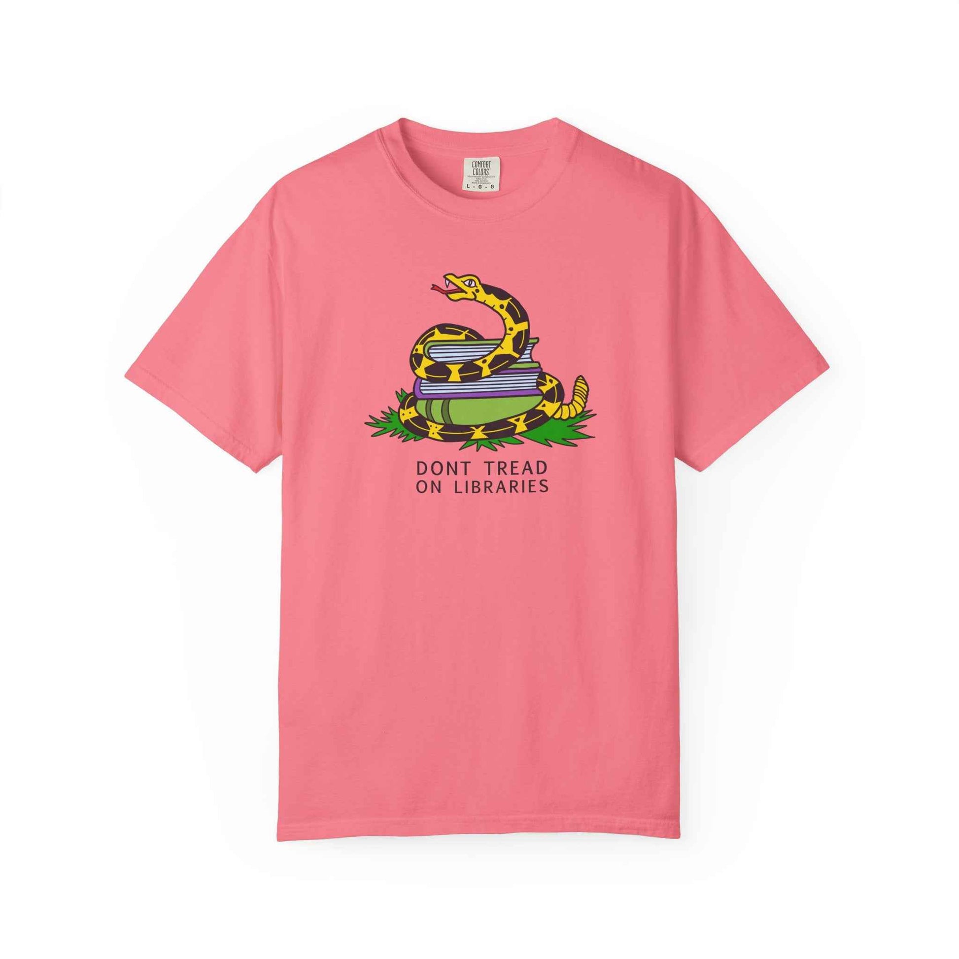 Unisex T-Shirt | Don't Tread on Libraries Tee