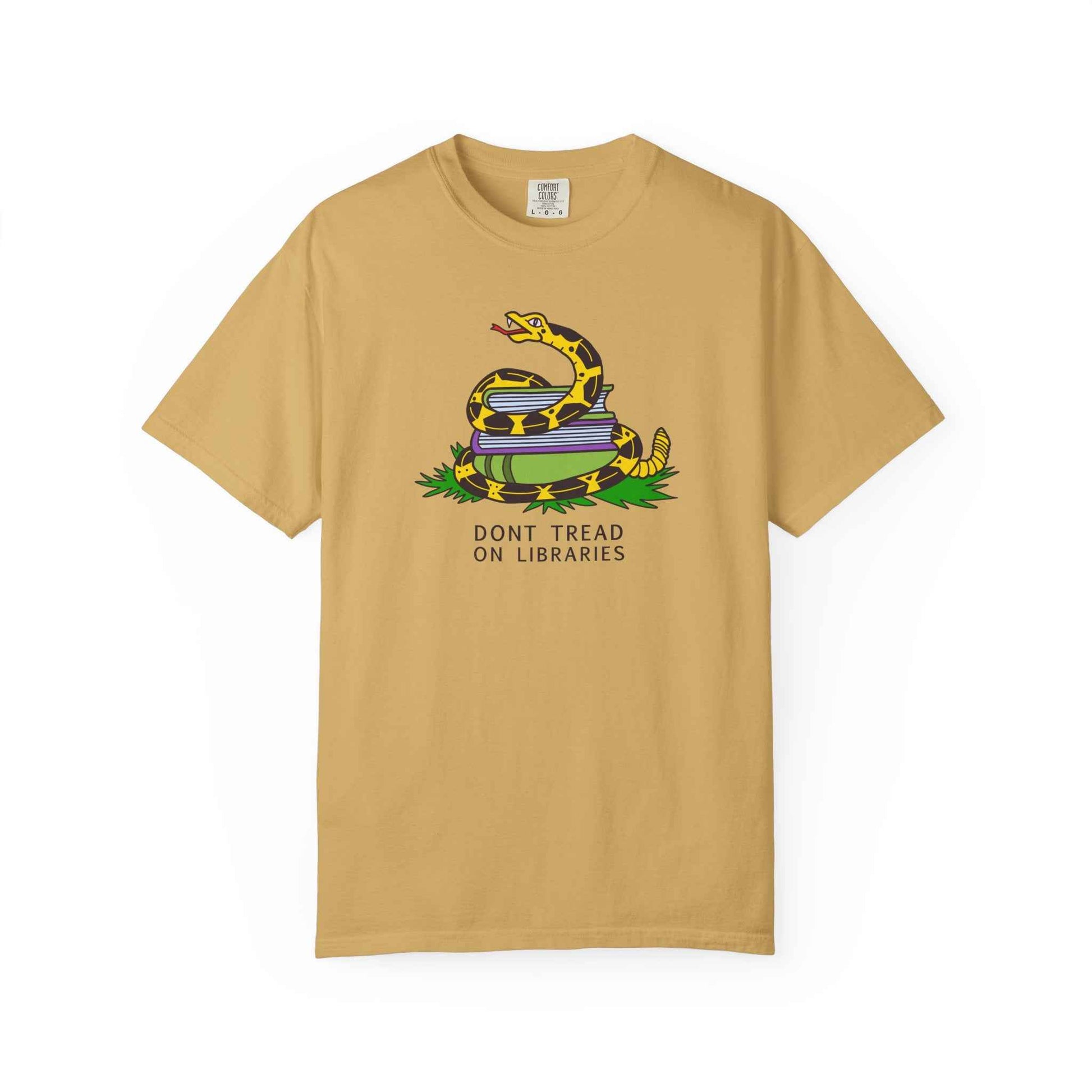 Unisex T-Shirt | Don't Tread on Libraries Tee