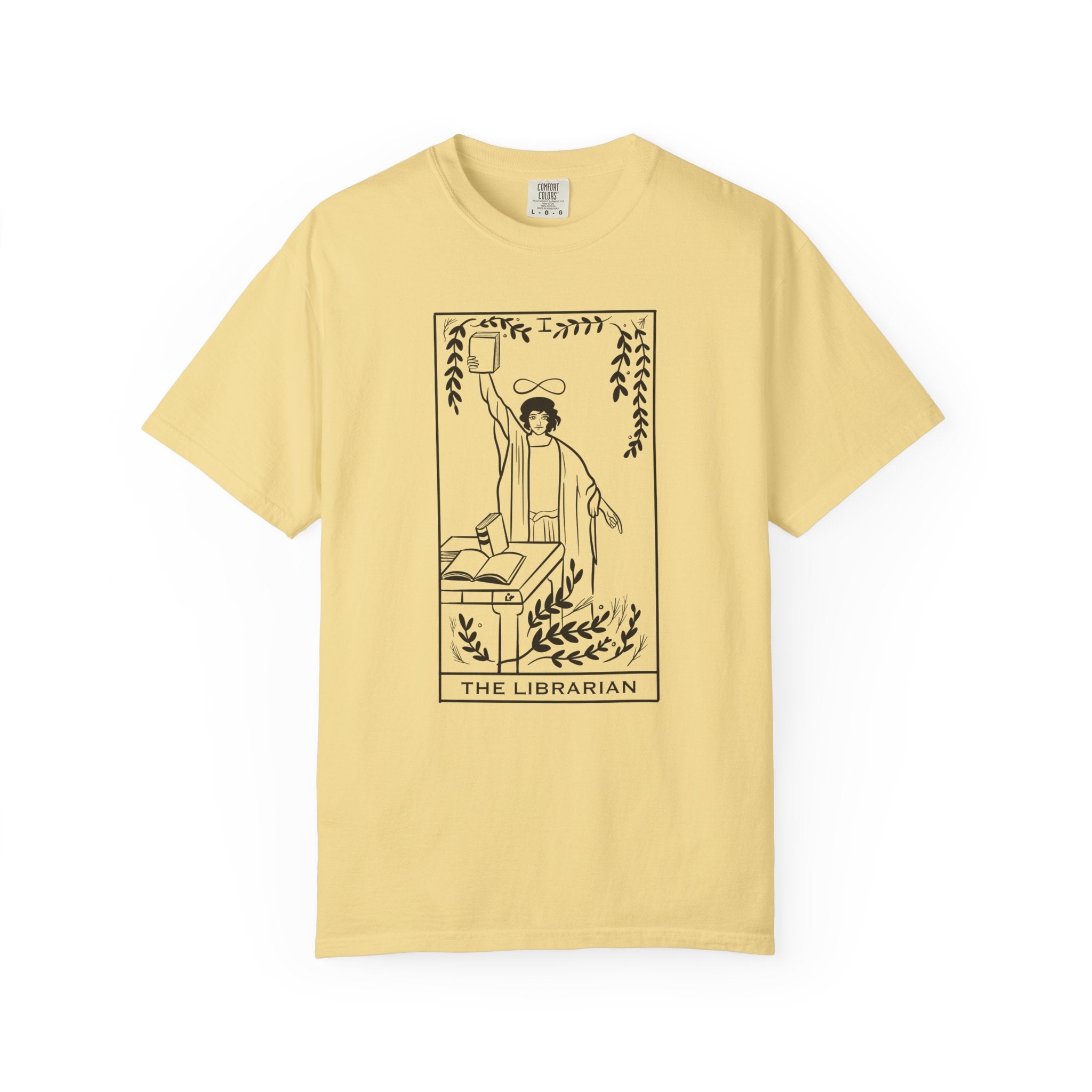The Librarian Unisex Heavy Cotton Tee | Book Lover Gift, Reading Shirt, Library Tee, Literary Apparel, Comfortable Casual Wear