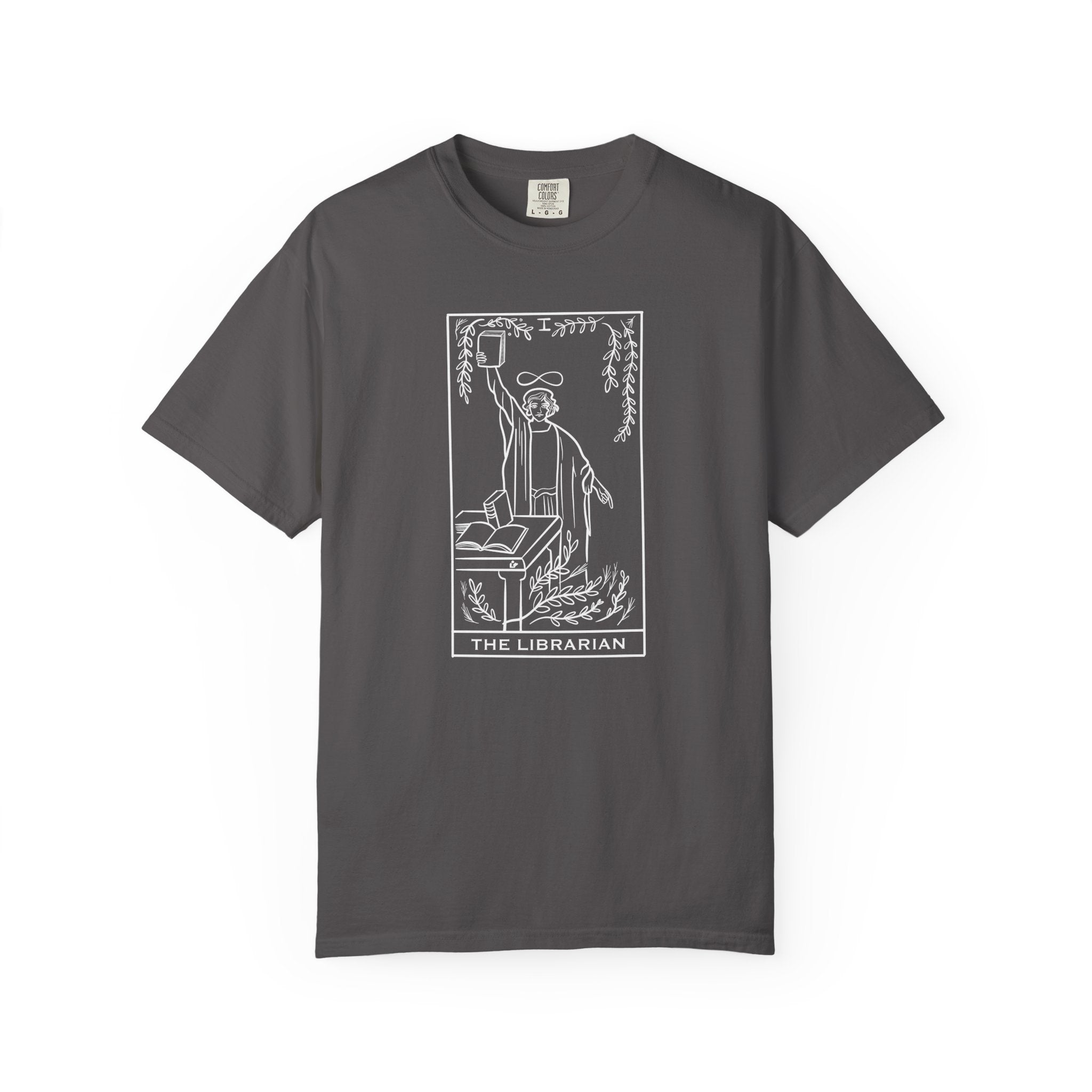 The Librarian - Magician Tarot T-shirt - Unisex Tee