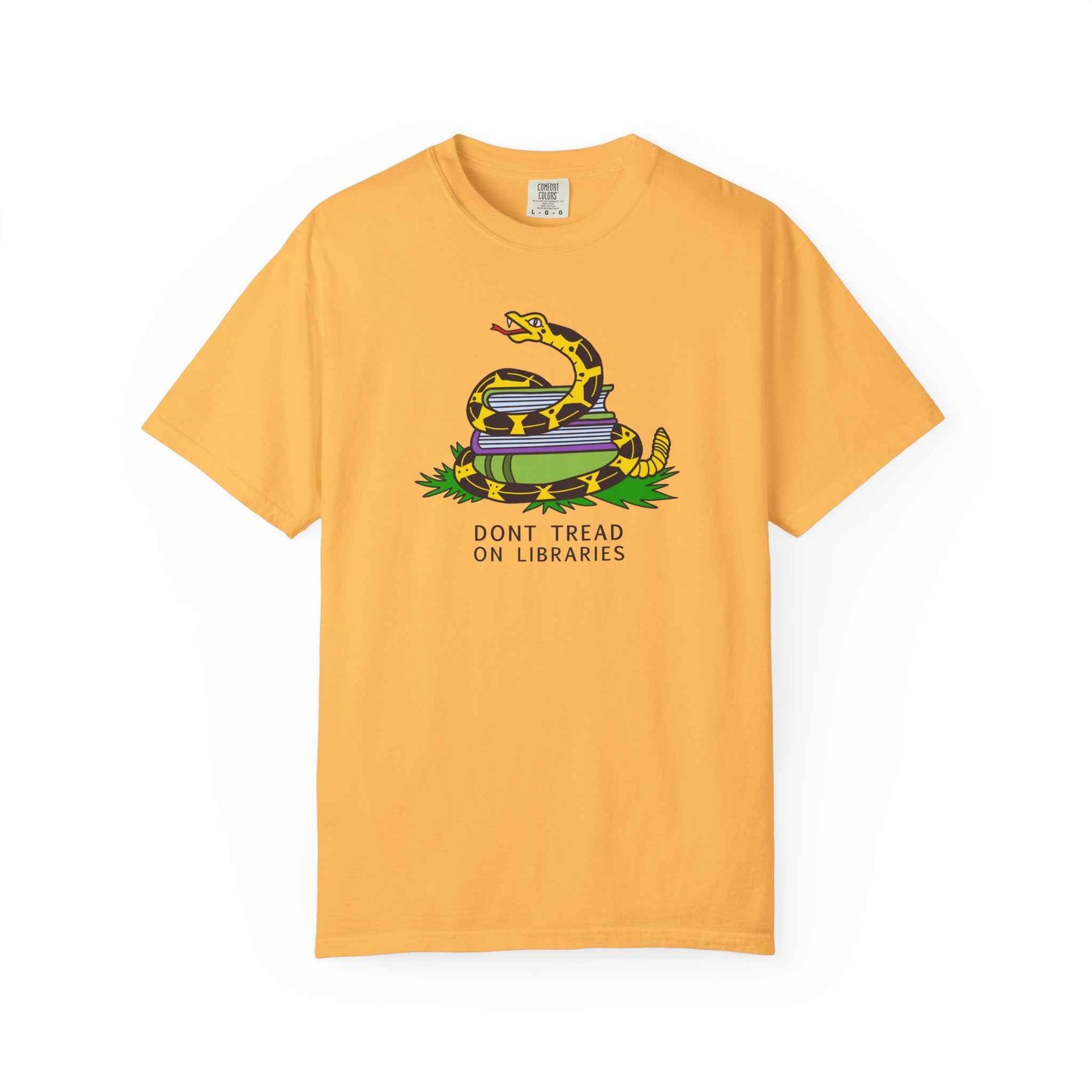 Unisex T-Shirt | Don't Tread on Libraries Tee