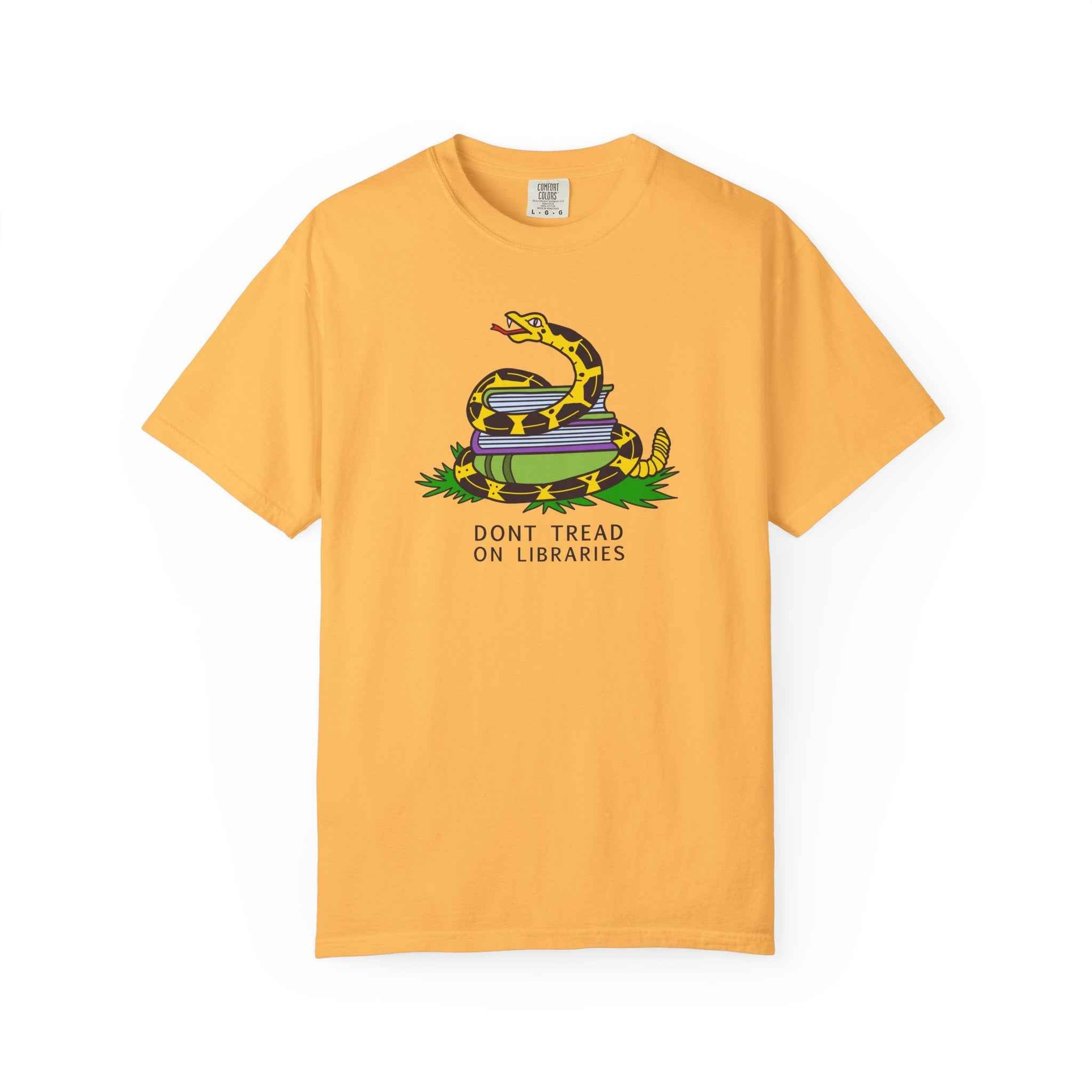 Unisex T-Shirt | Don't Tread on Libraries Tee