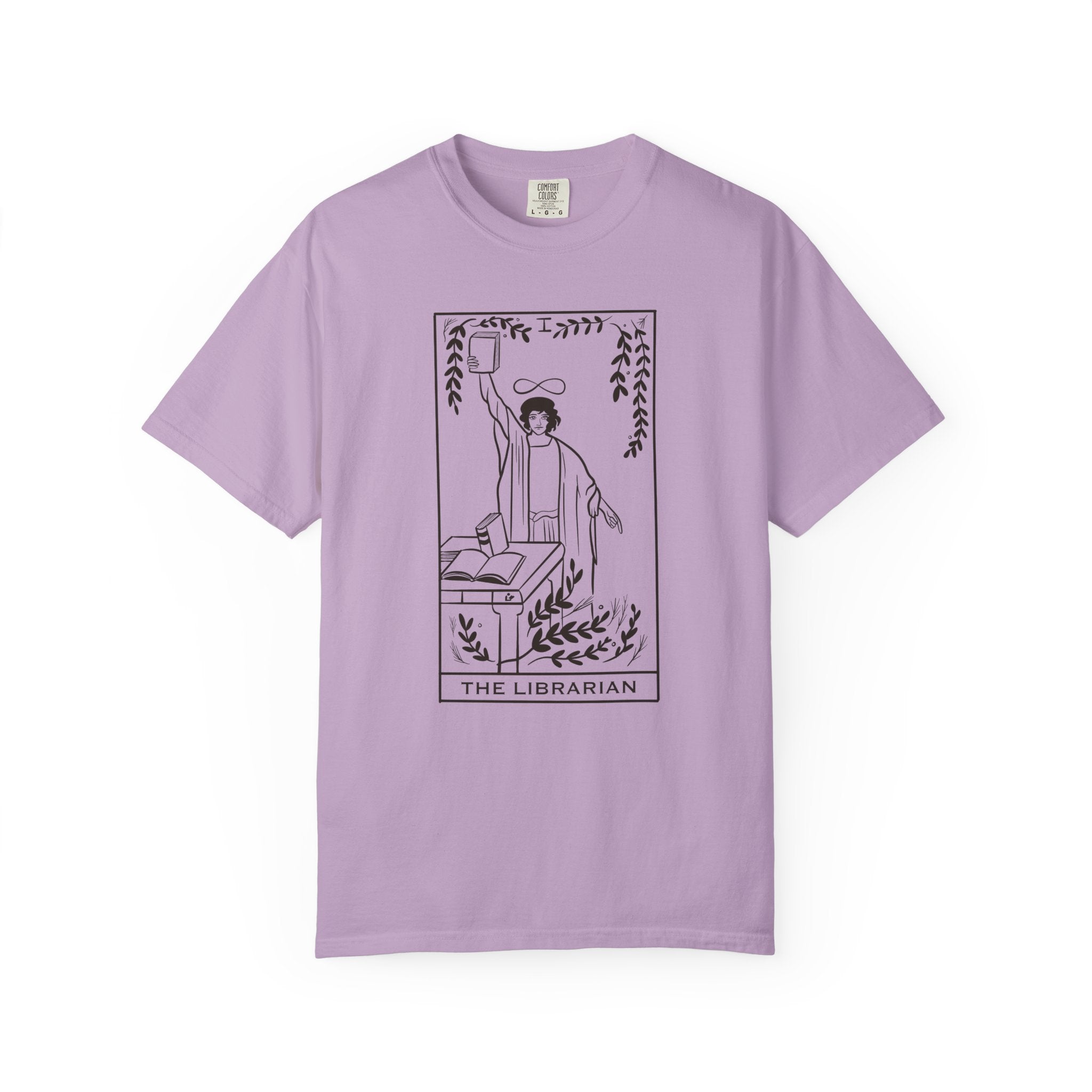 The Librarian Unisex Heavy Cotton Tee | Book Lover Gift, Reading Shirt, Library Tee, Literary Apparel, Comfortable Casual Wear