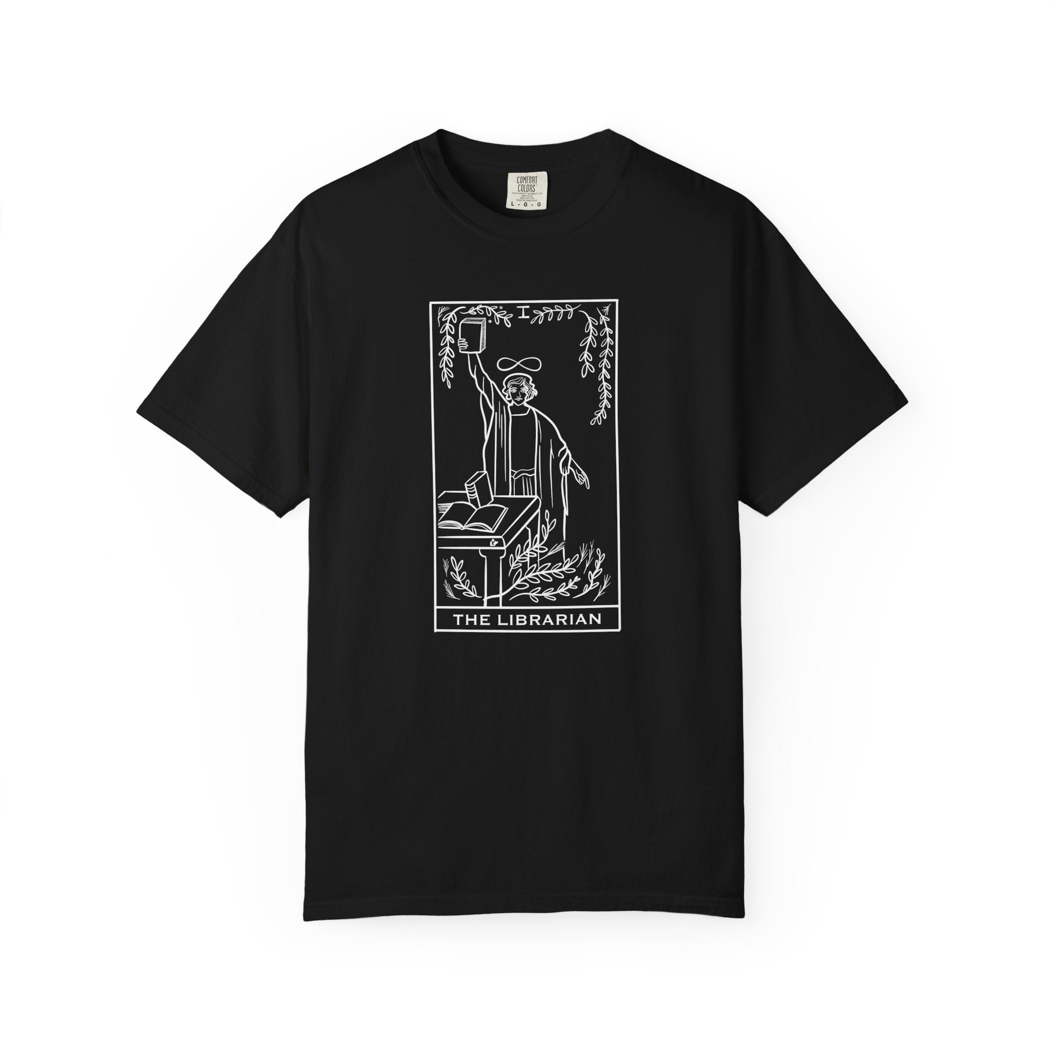 The Librarian - Magician Tarot T-shirt - Unisex Tee