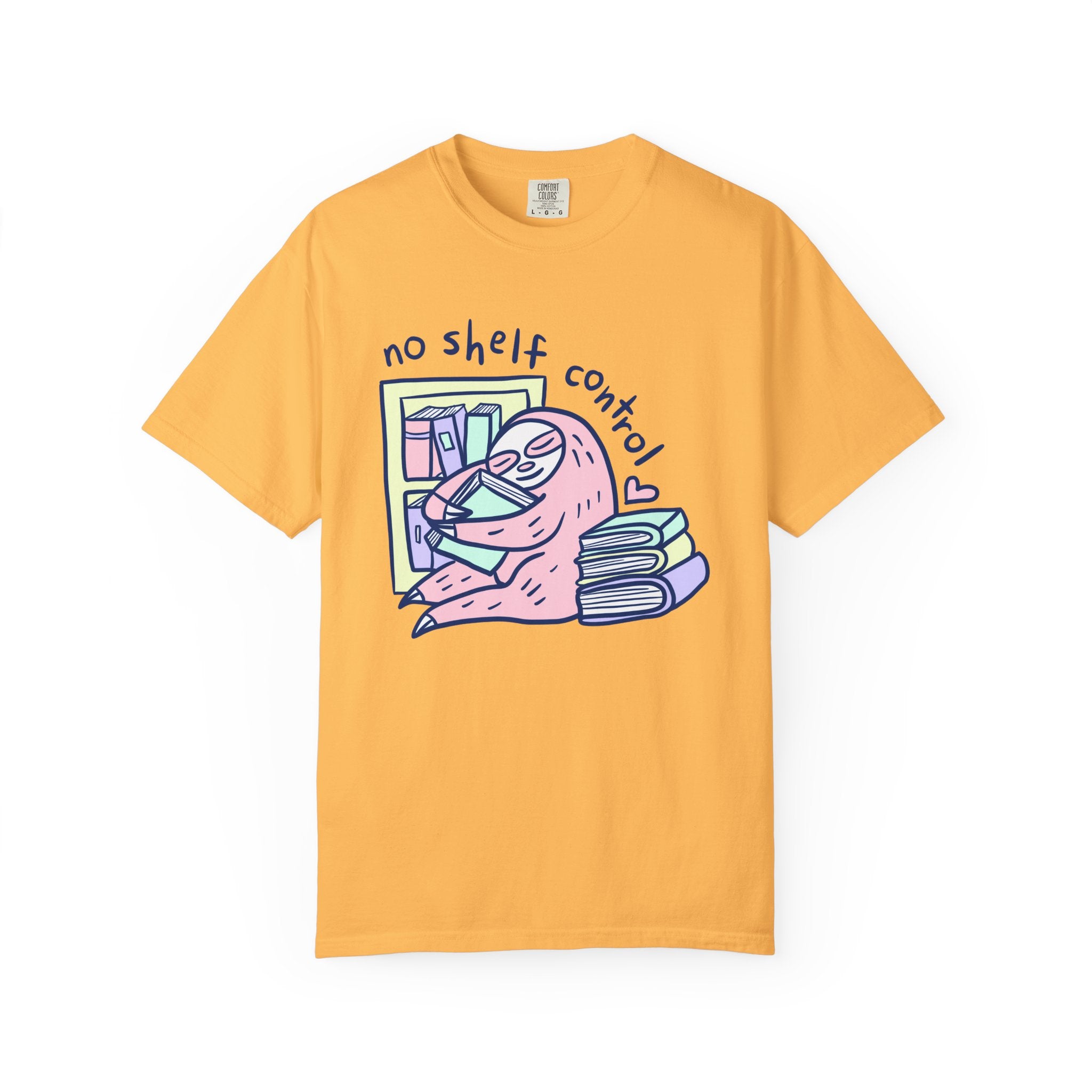 No Shelf Control - Unisex Sloth T-shirt