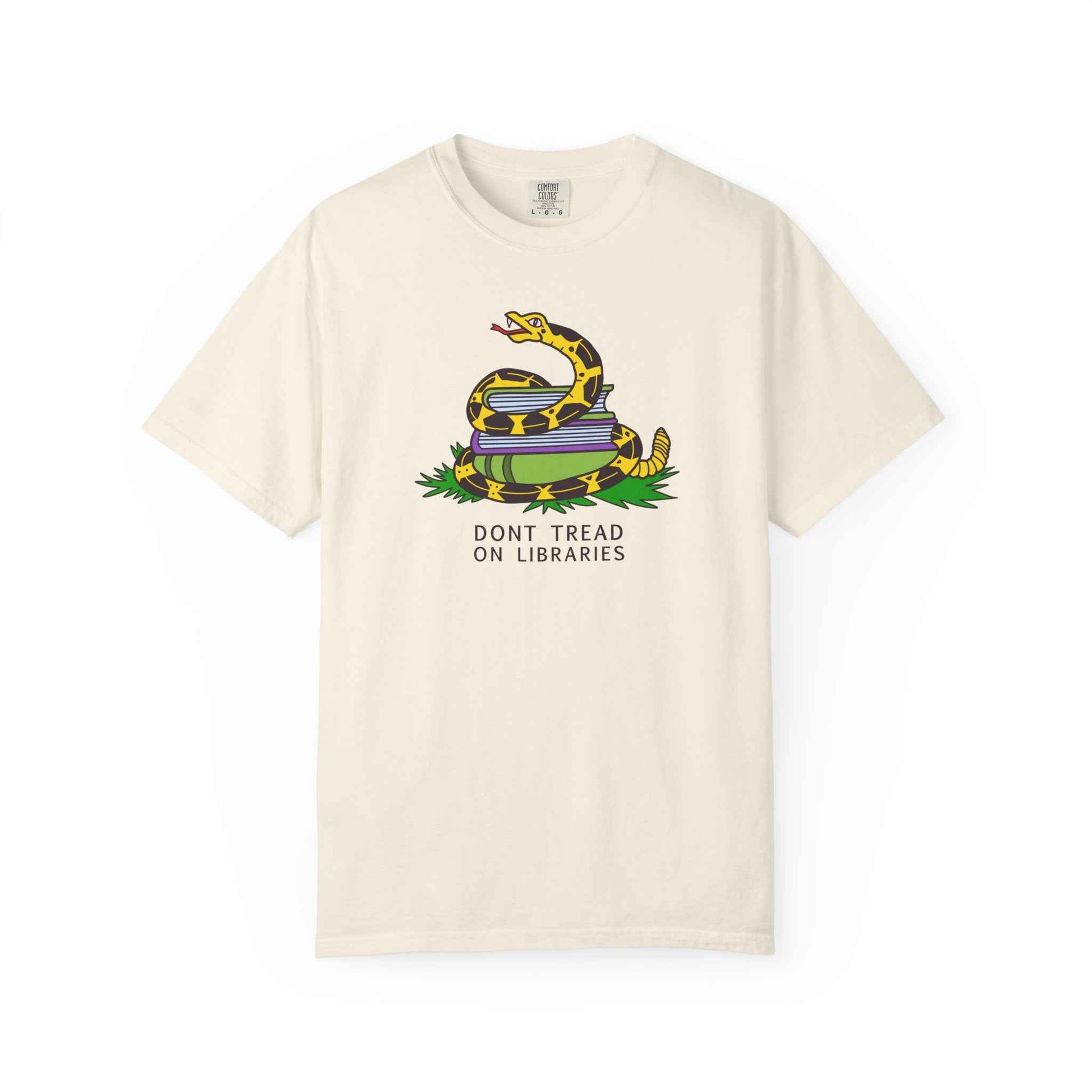 Unisex T-Shirt | Don't Tread on Libraries Tee