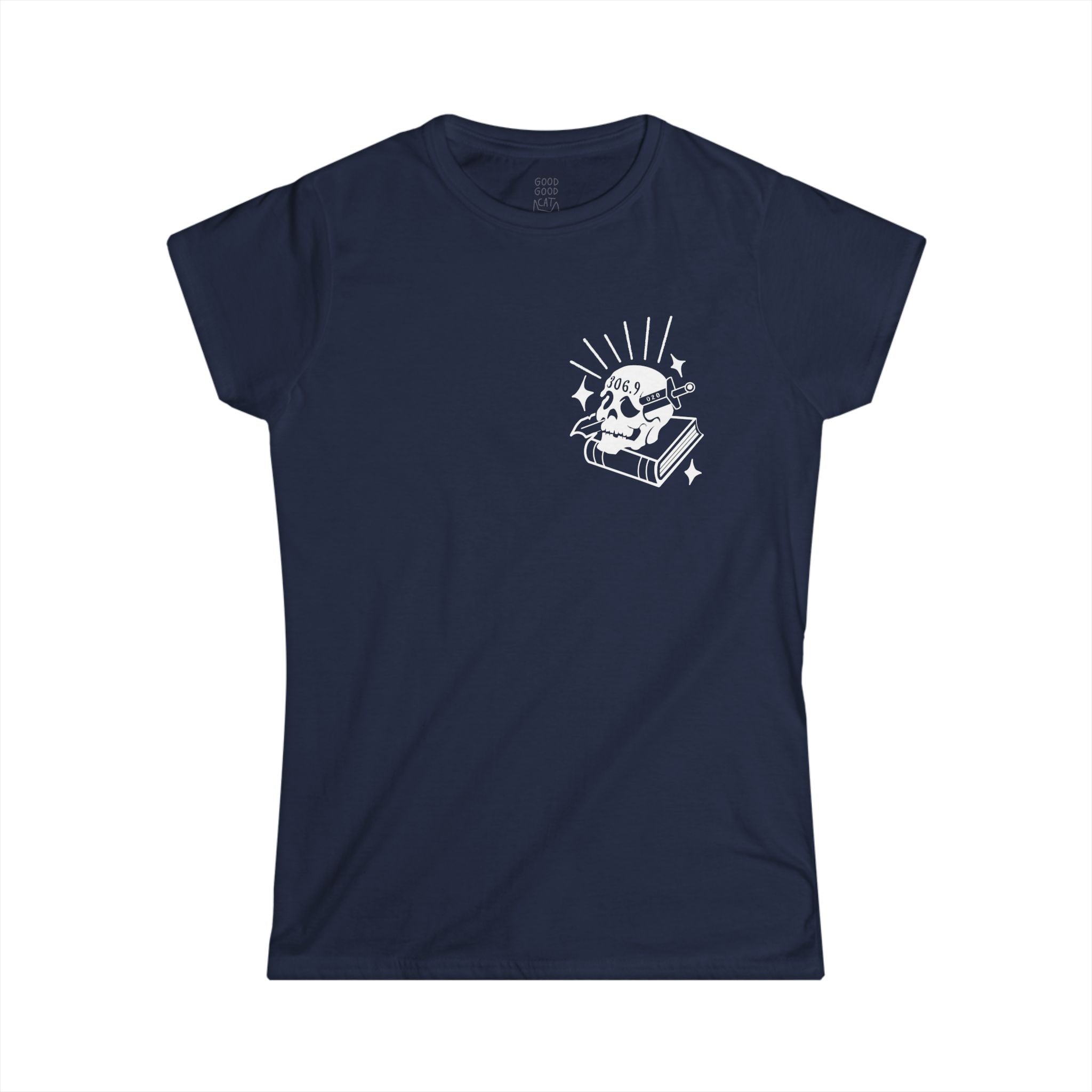 Women's Softstyle Tee - Dewey Decimator Front & Back