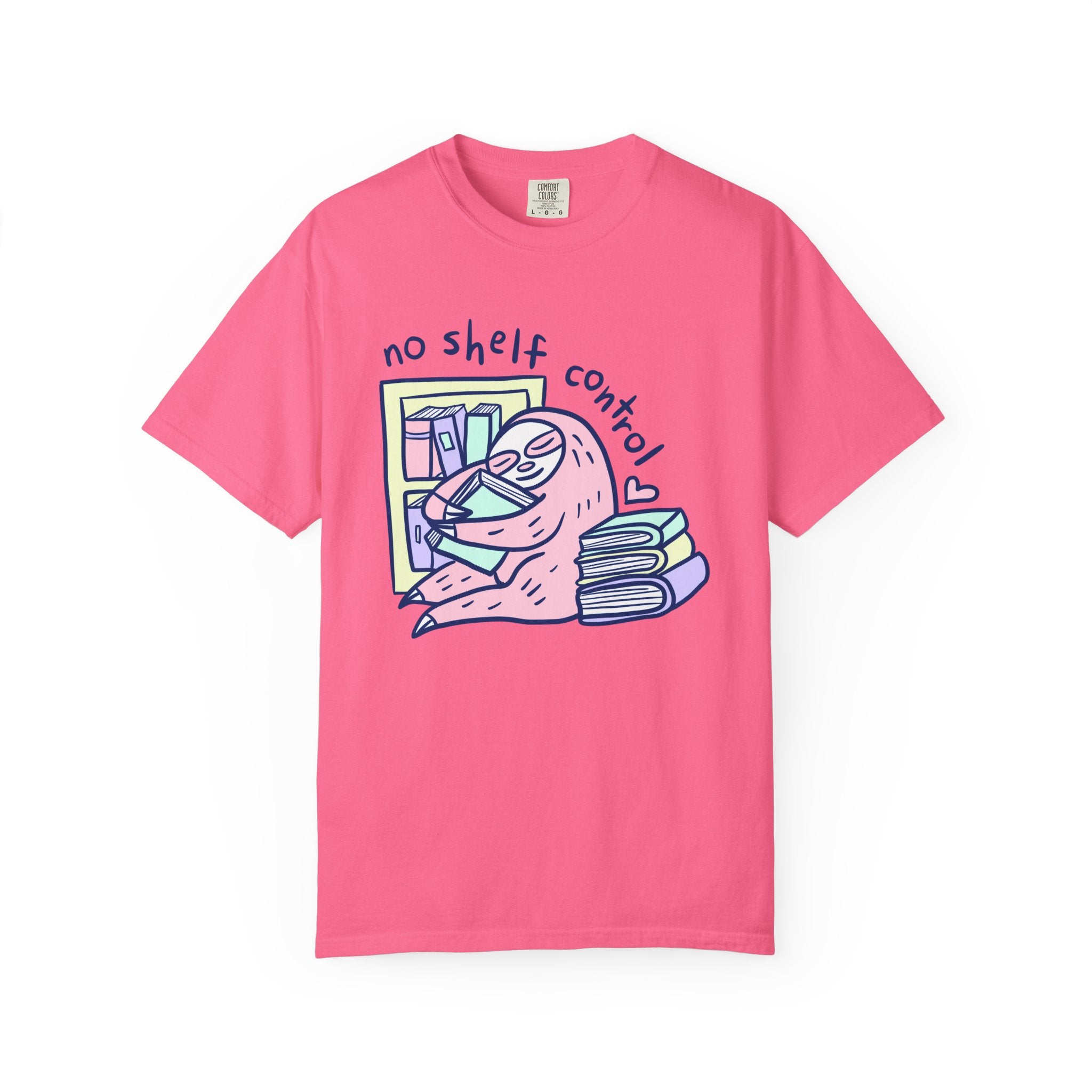 No Shelf Control - Unisex Sloth T-shirt