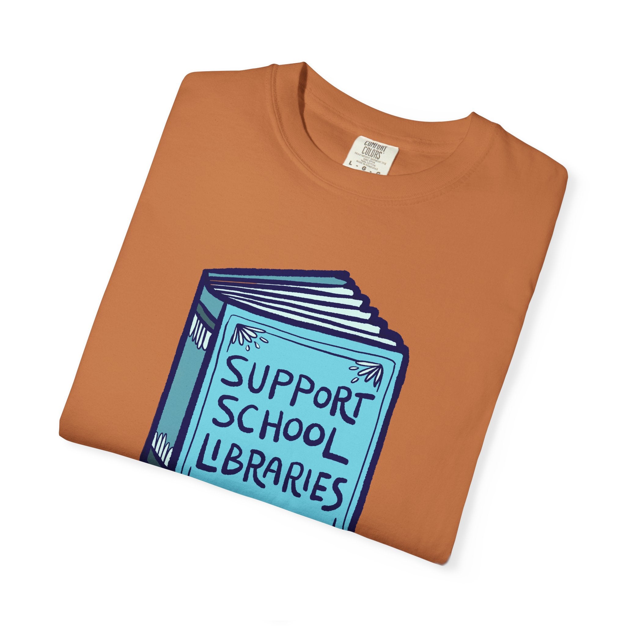 Support School Libraries Unisex Tee, Gift for Book Lovers, Literacy Awareness Shirt, Library Supporter T-Shirt, Casual Style, [...]