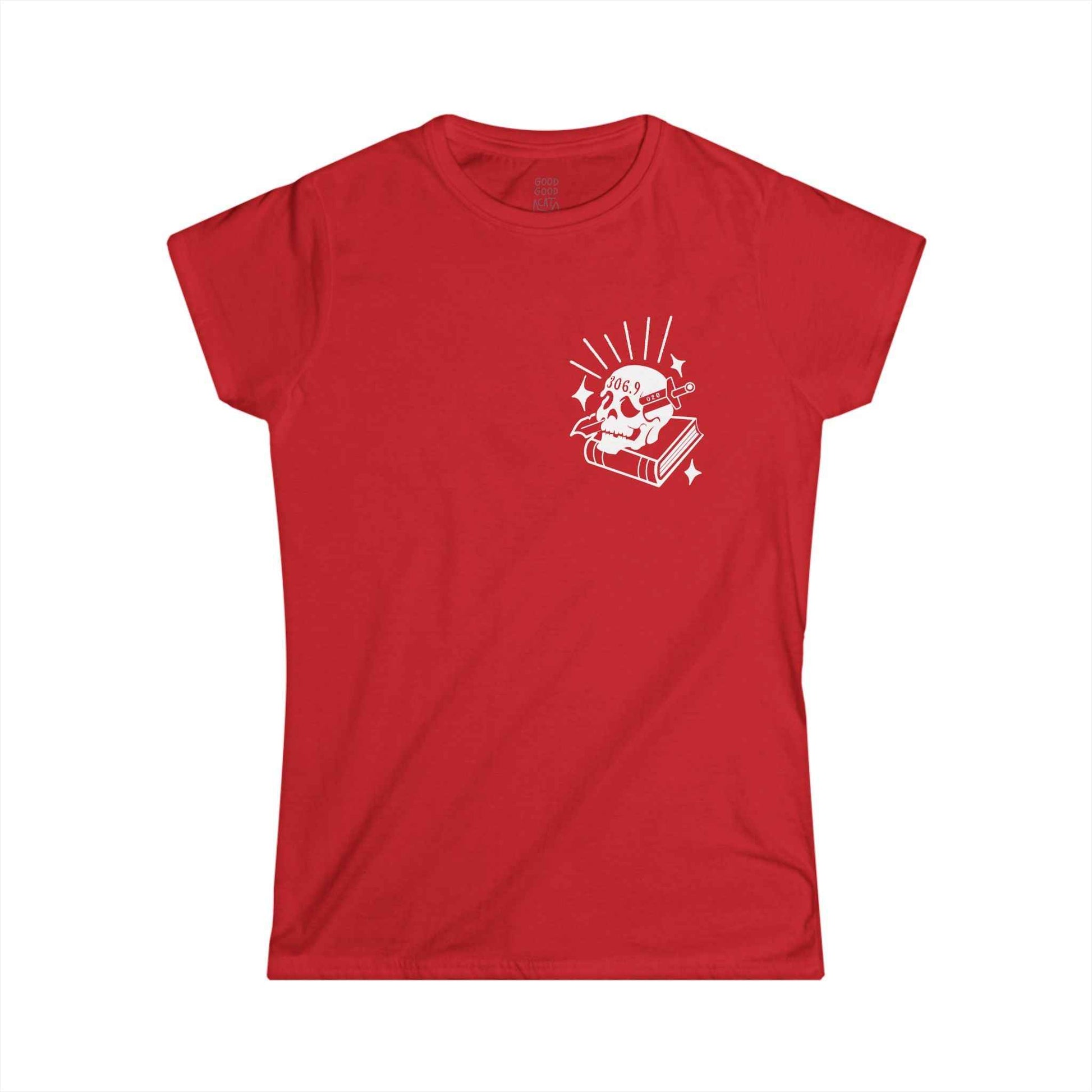 Women's Softstyle Tee - Dewey Decimator Front & Back