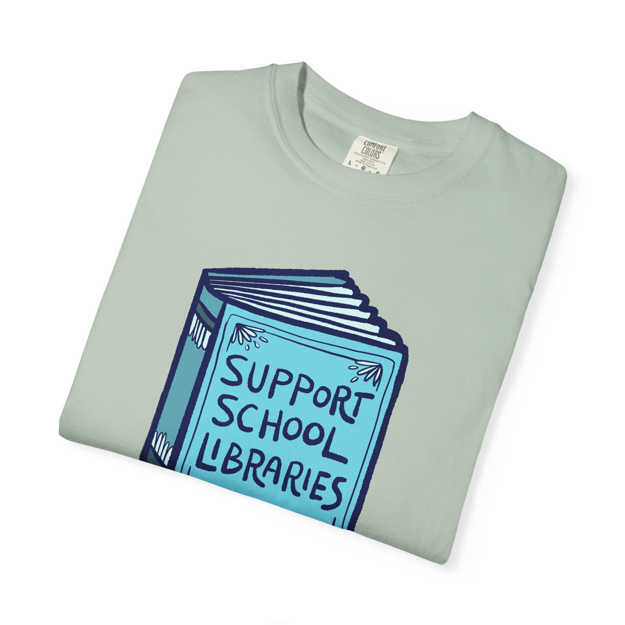 Support School Libraries Unisex Tee, Gift for Book Lovers, Literacy Awareness Shirt, Library Supporter T-Shirt, Casual Style, [...]