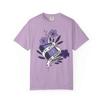 I'm With the Banned, Soft Garment-Dyed Unisex Tee